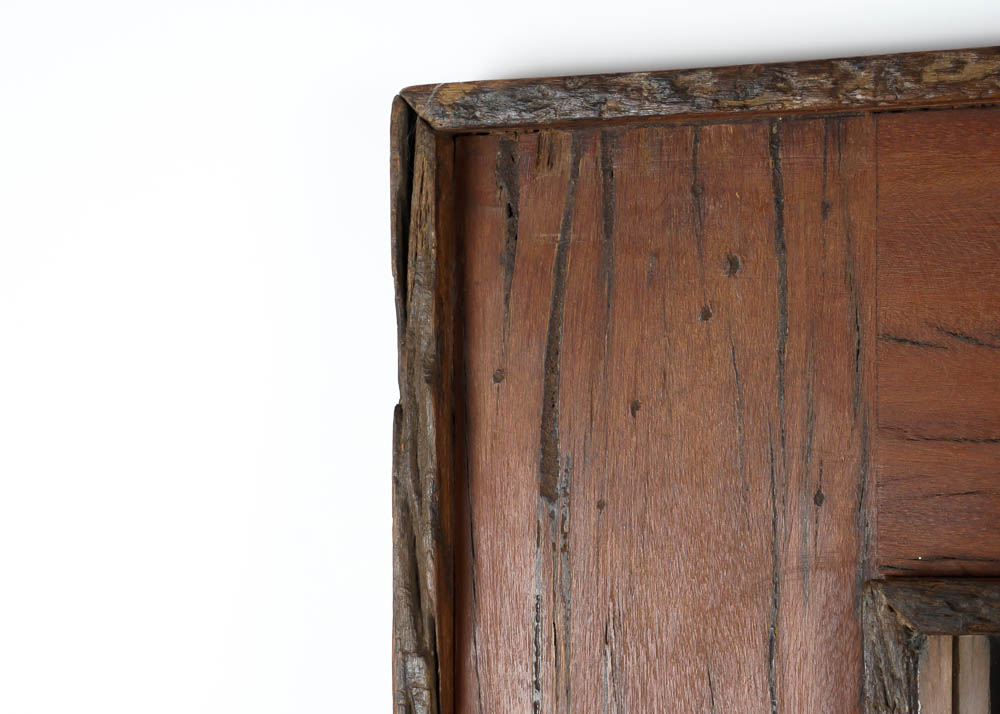 Reclaimed Barn Wood Framed Mirror