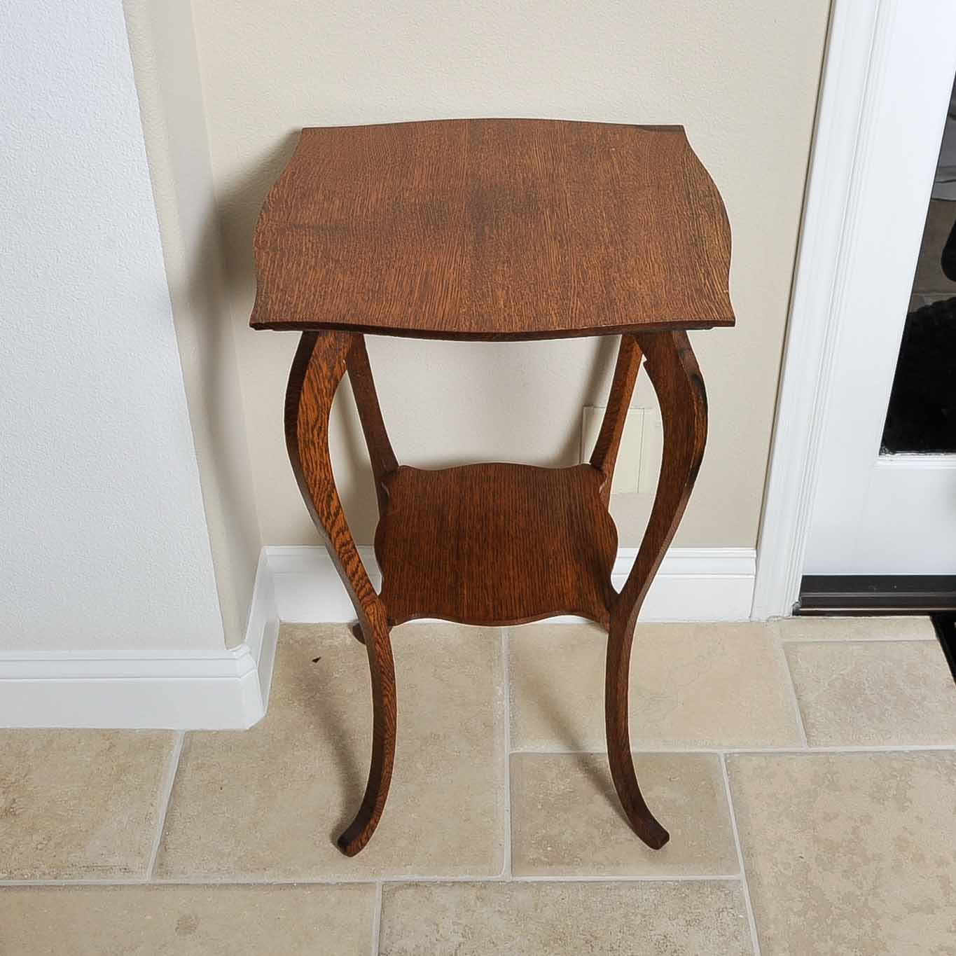 Antique Oak Side Table