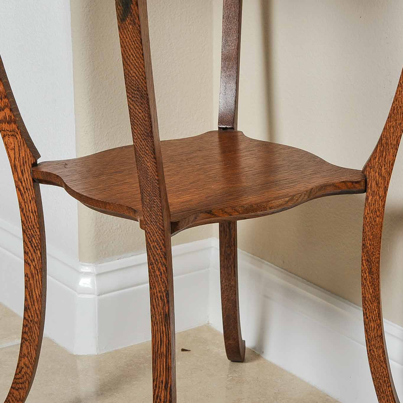 Antique Oak Side Table