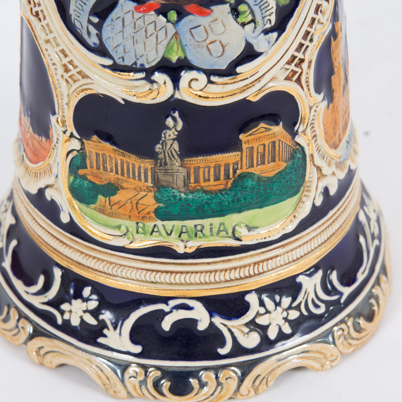 Vintage Beer Stein with Thorens Music Box