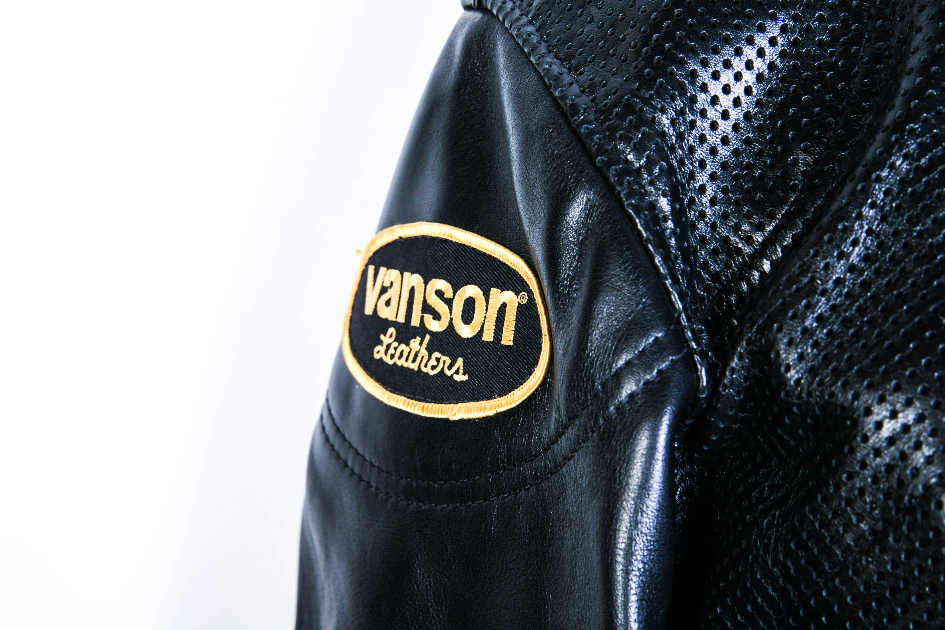 Vanson Leathers Black Motorcycle Jacket