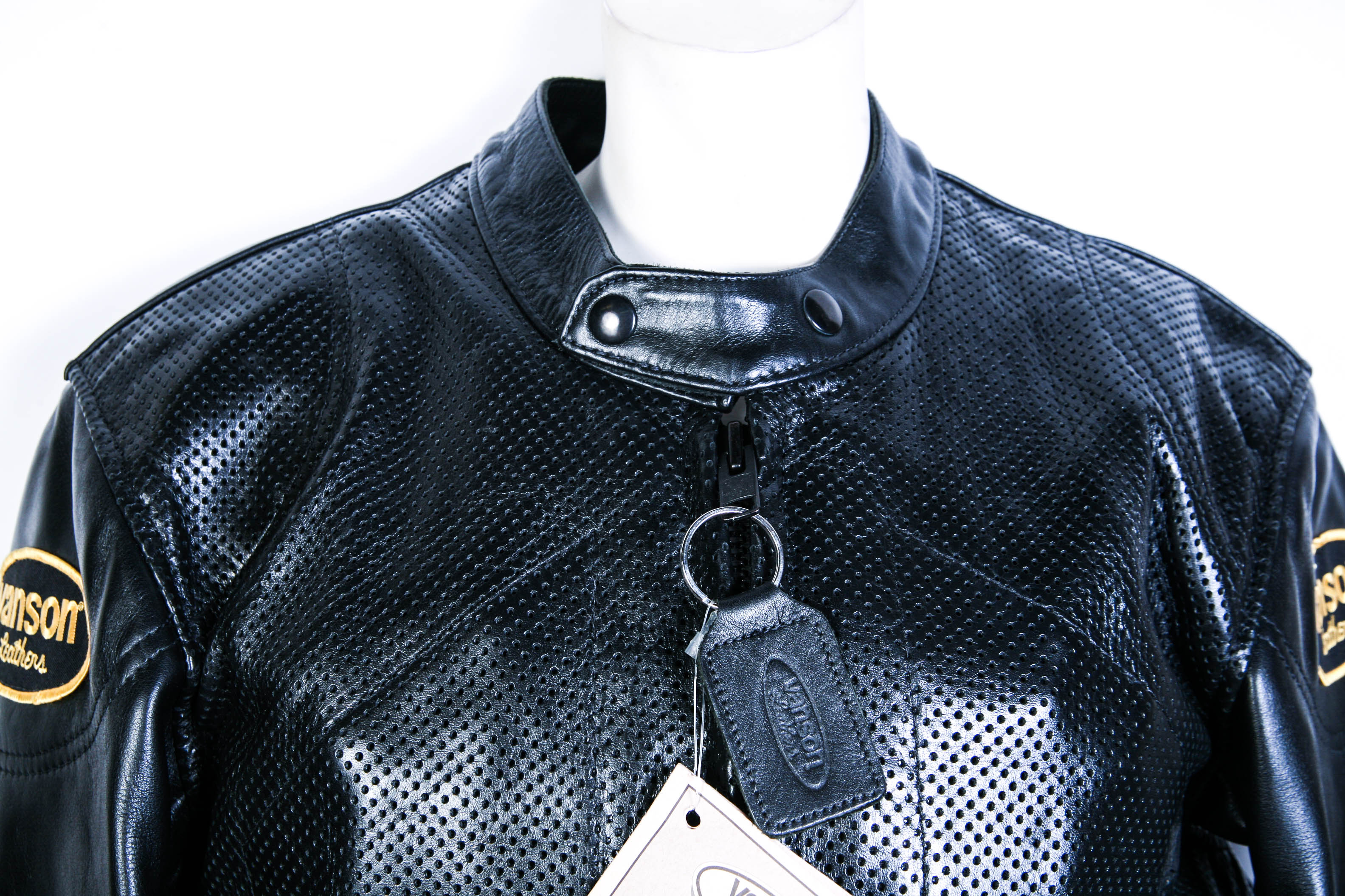 Vanson Leathers Black Motorcycle Jacket