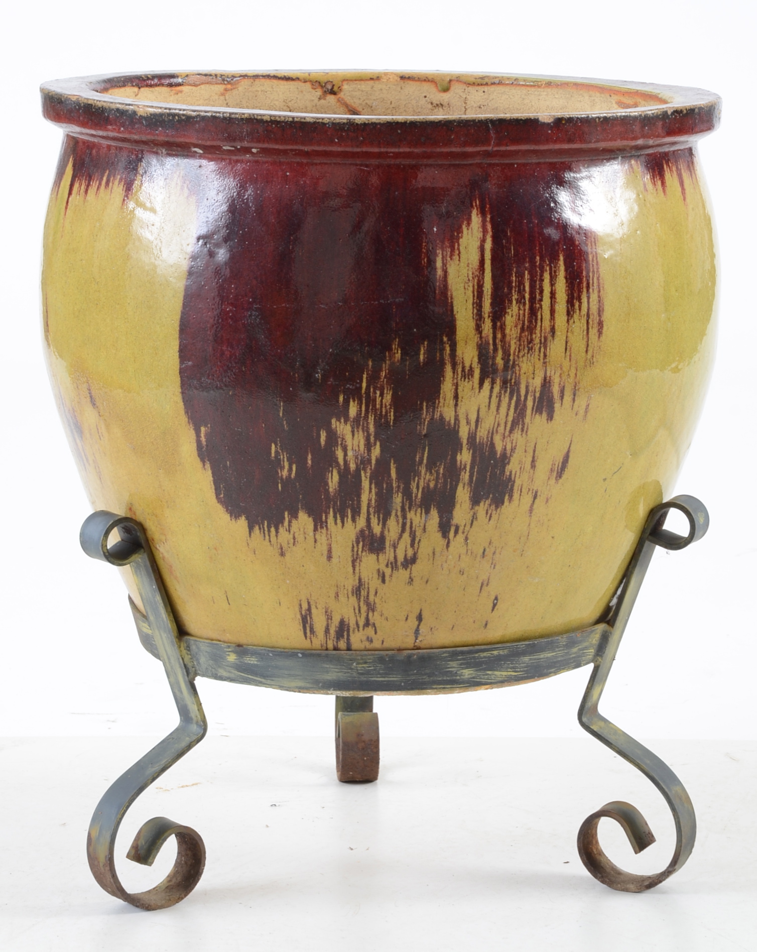 Glazed Ceramic Garden Pots