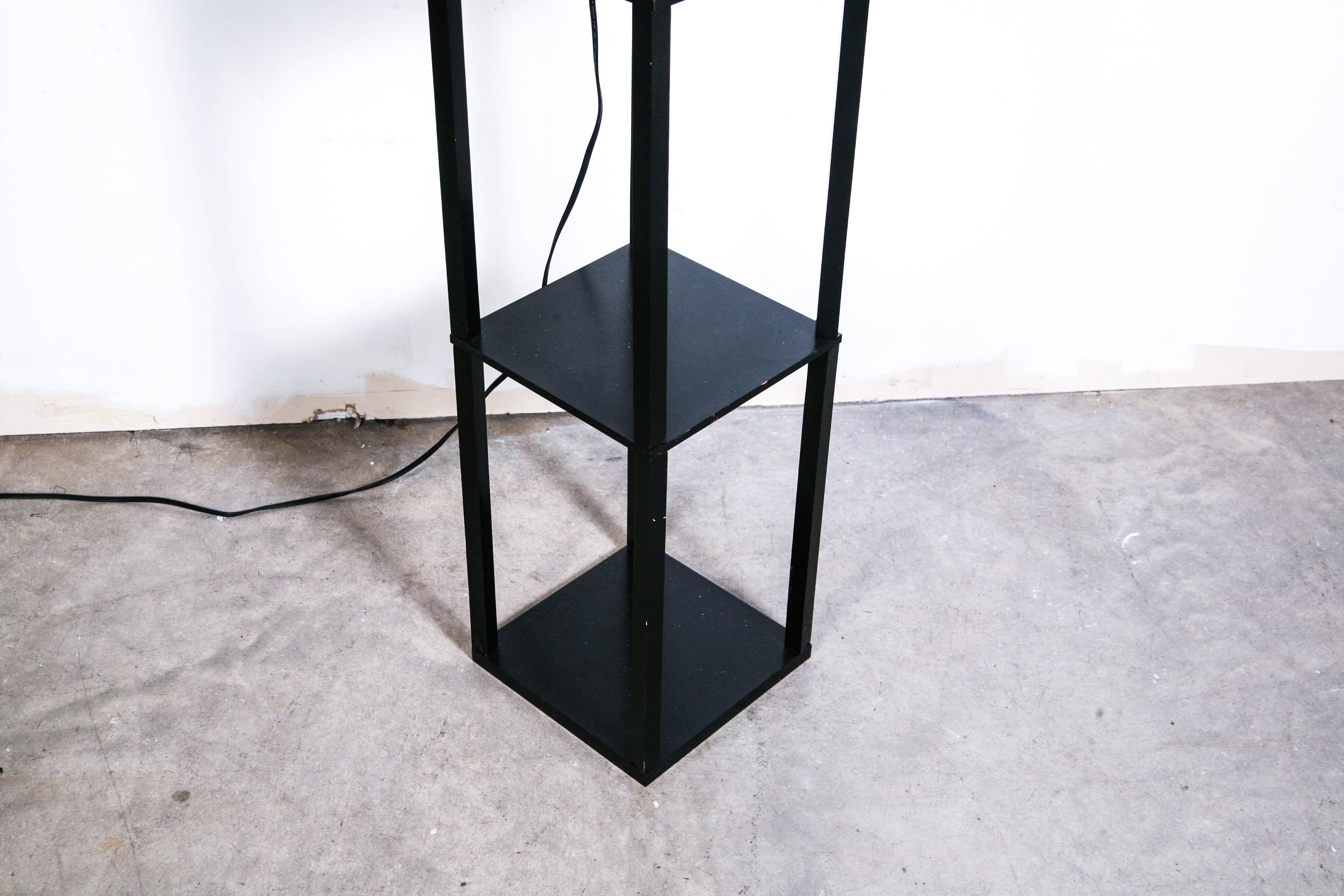 Floor Lamp with Shelves