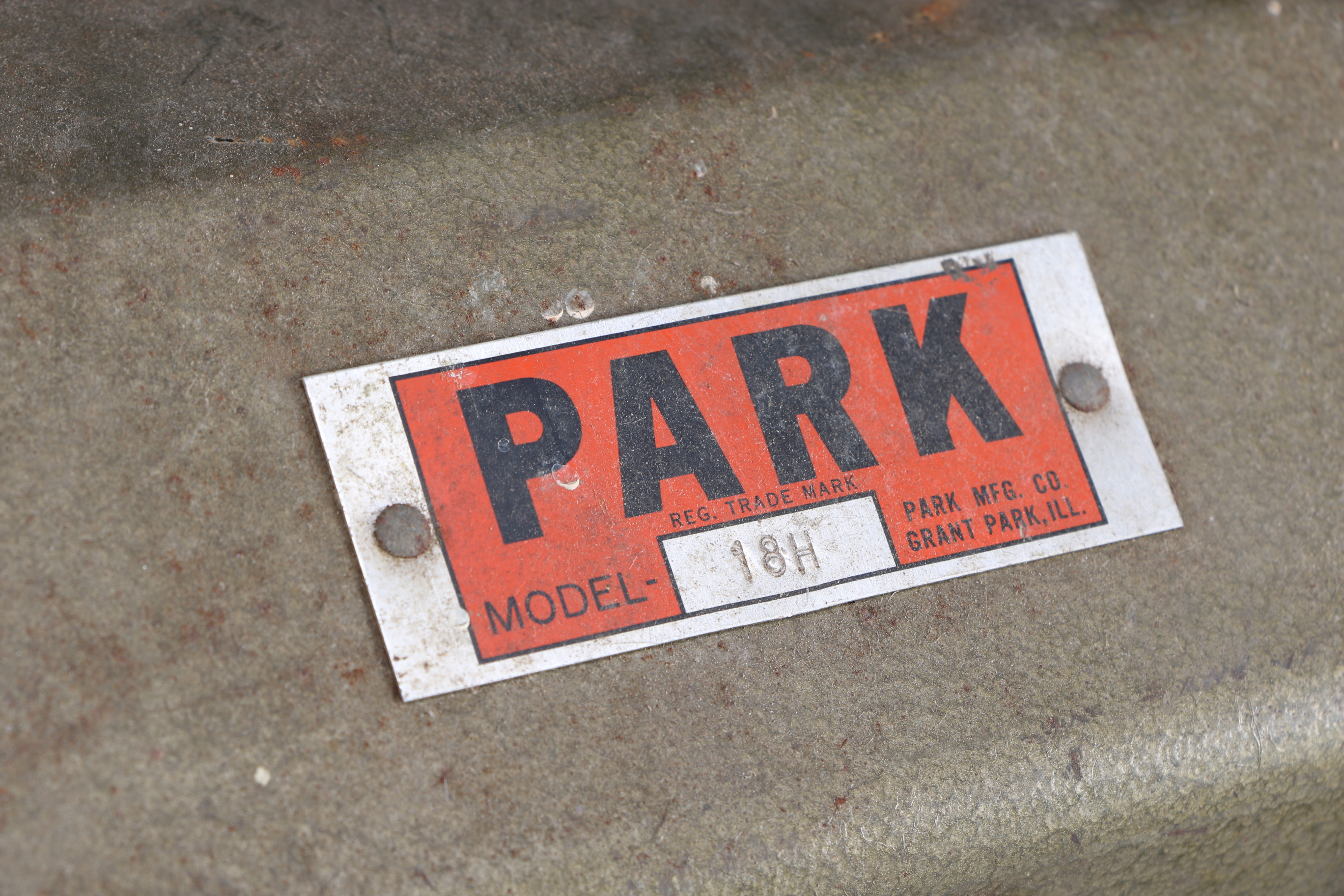 Vintage Park "Model 18H" Tool Box with Various Tools