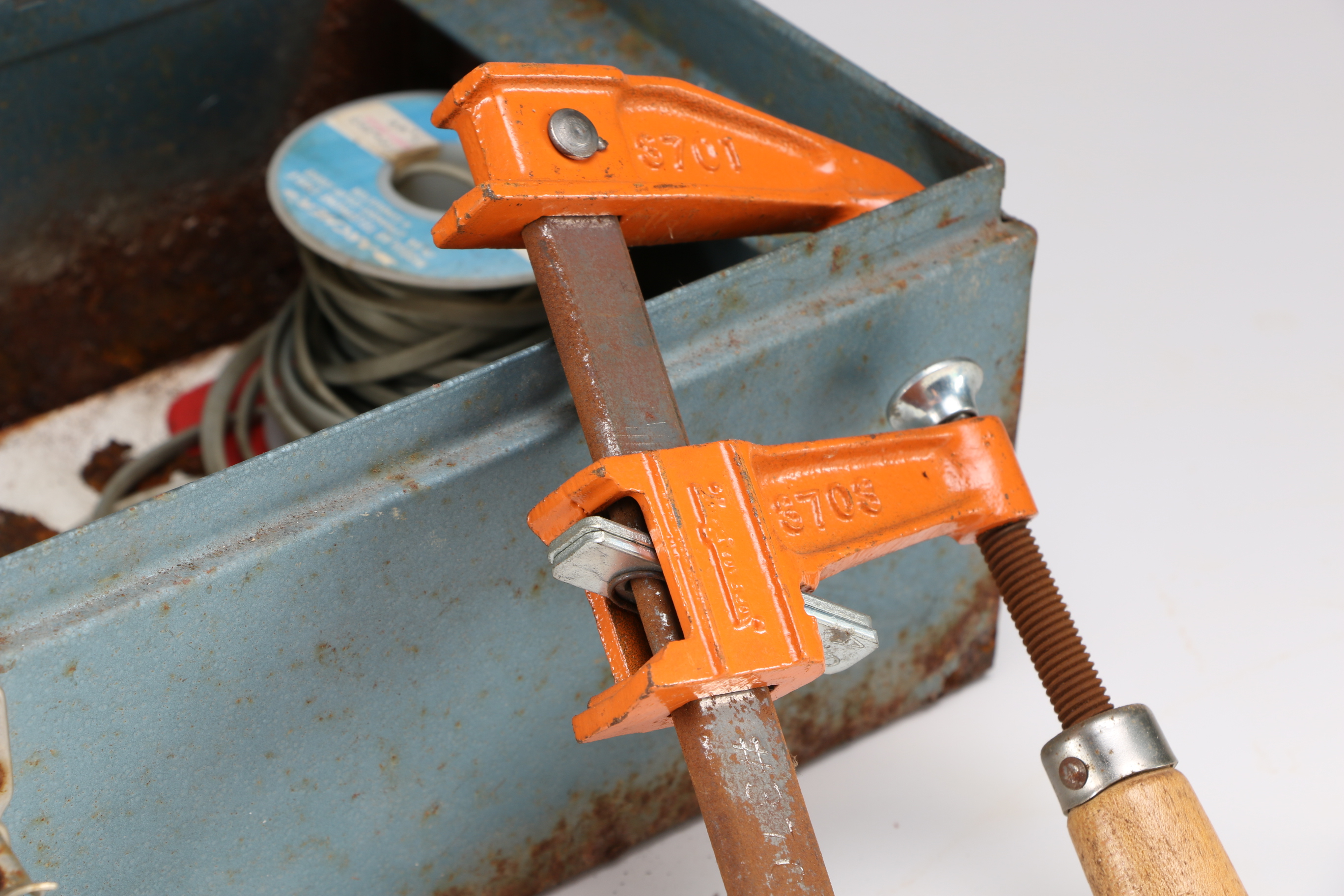 Champion "Model 218" Toolbox with Various Tools