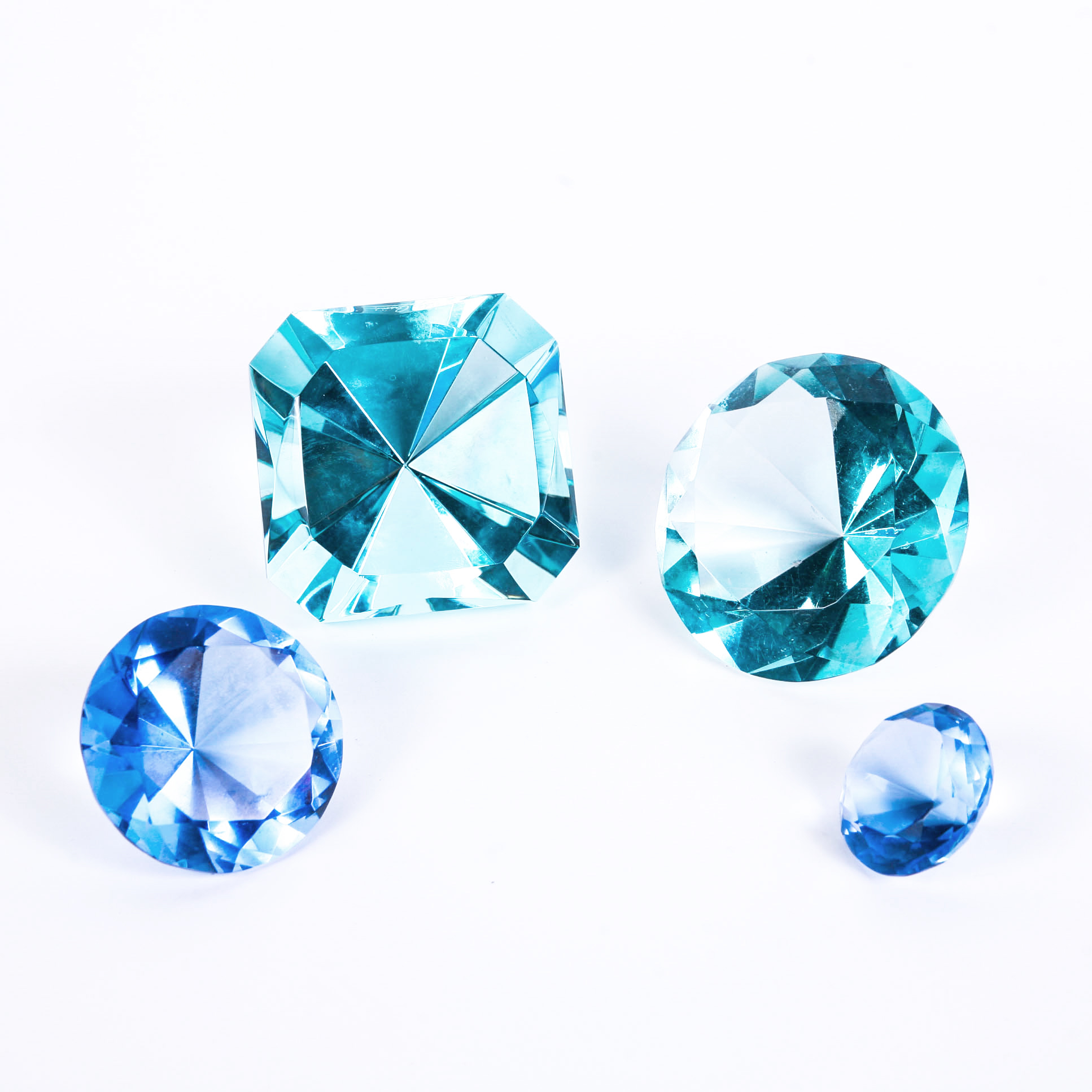 Figural Diamond Crystal Paperweight by Oleg Cassini in Box