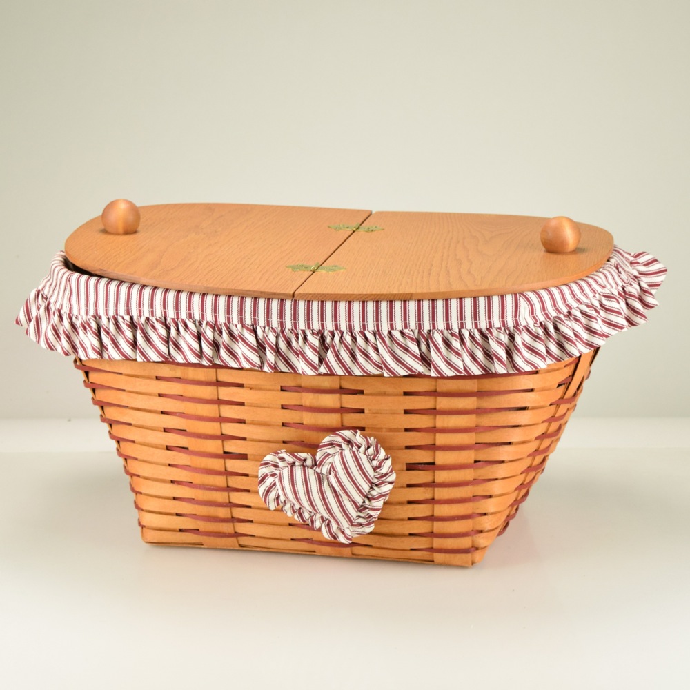 1994 Longaberger Sweetheart Forever Yours Basket