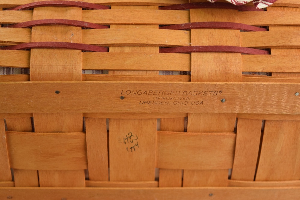 1994 Longaberger Sweetheart Forever Yours Basket