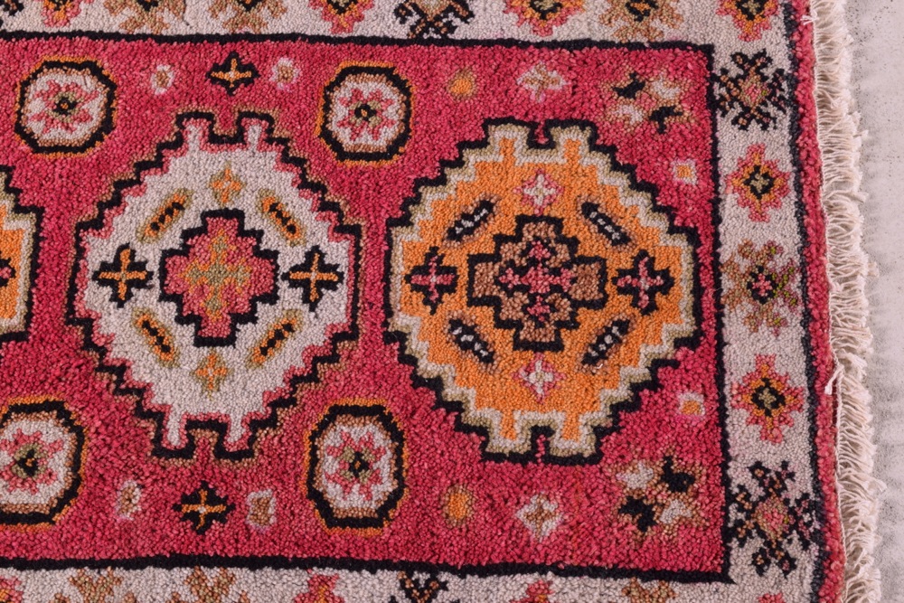 Handwoven Indian Wool Serapi Area Rug