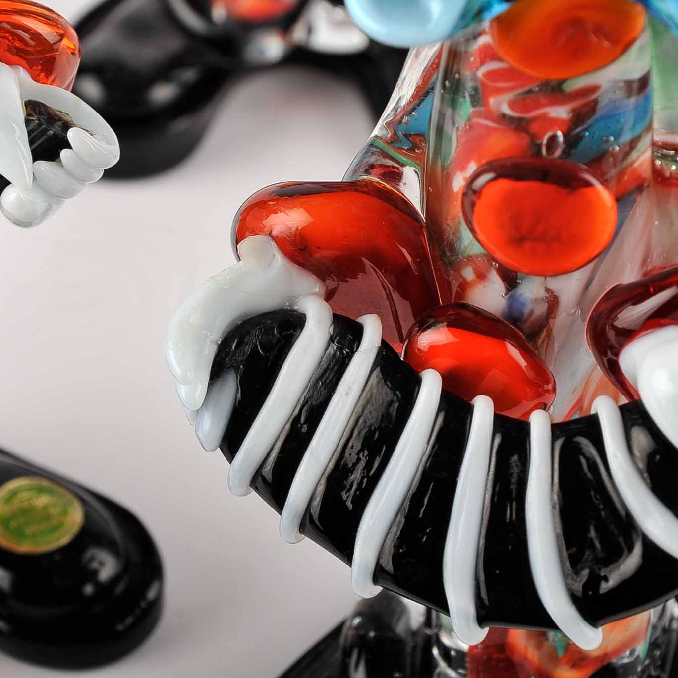 Set of Four Murano Glass Clowns