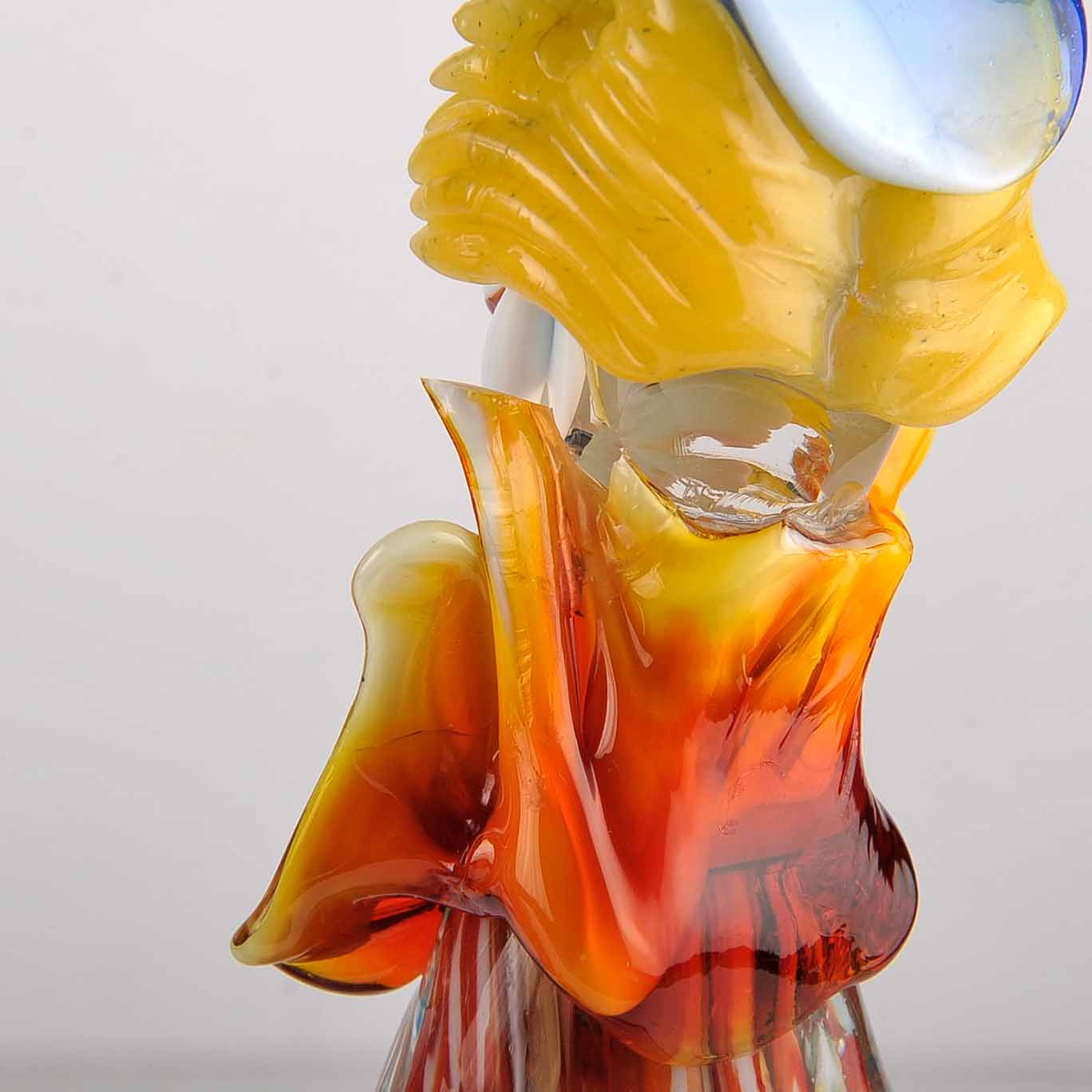 Set of Four Murano Glass Clowns