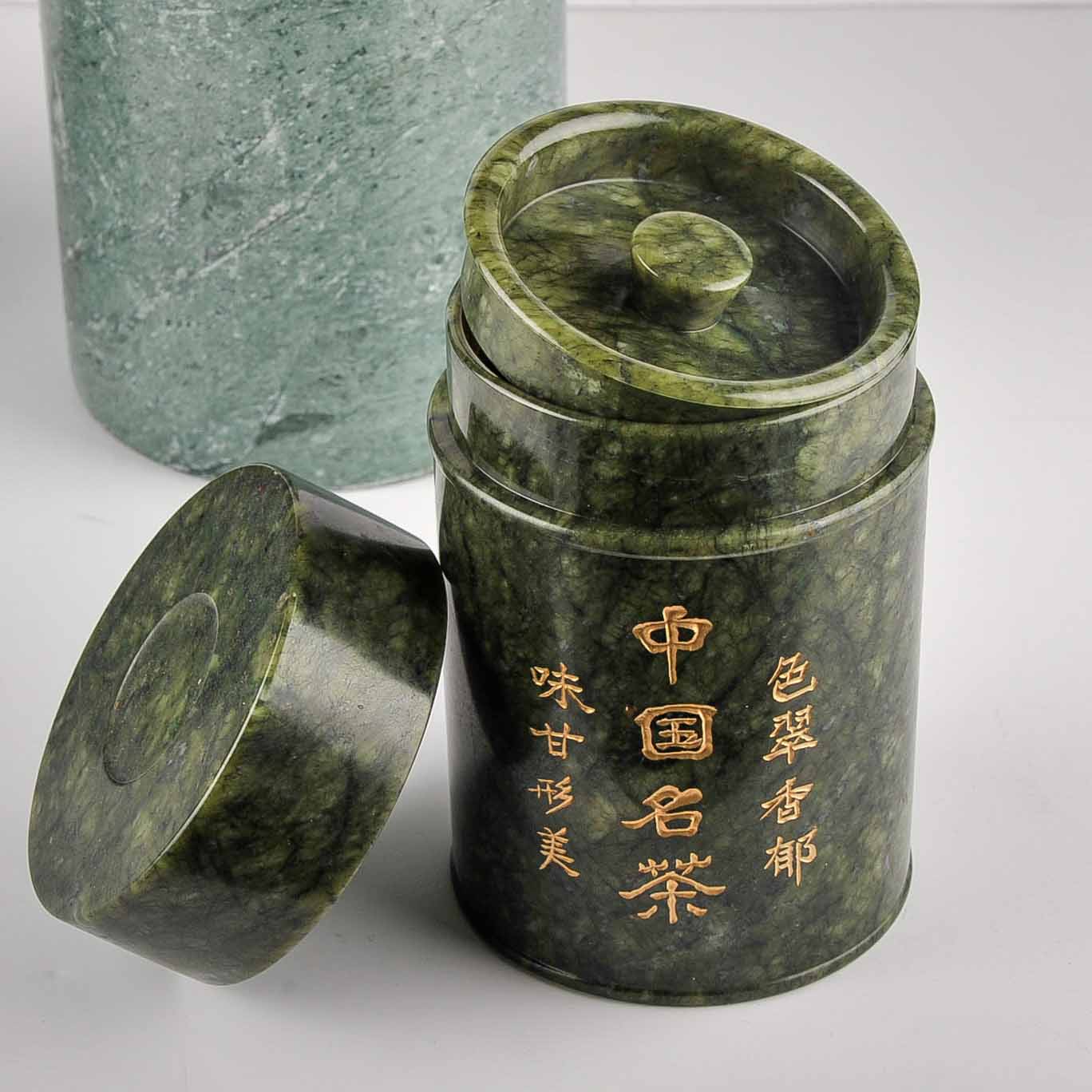 Green Stone Kitchen Items