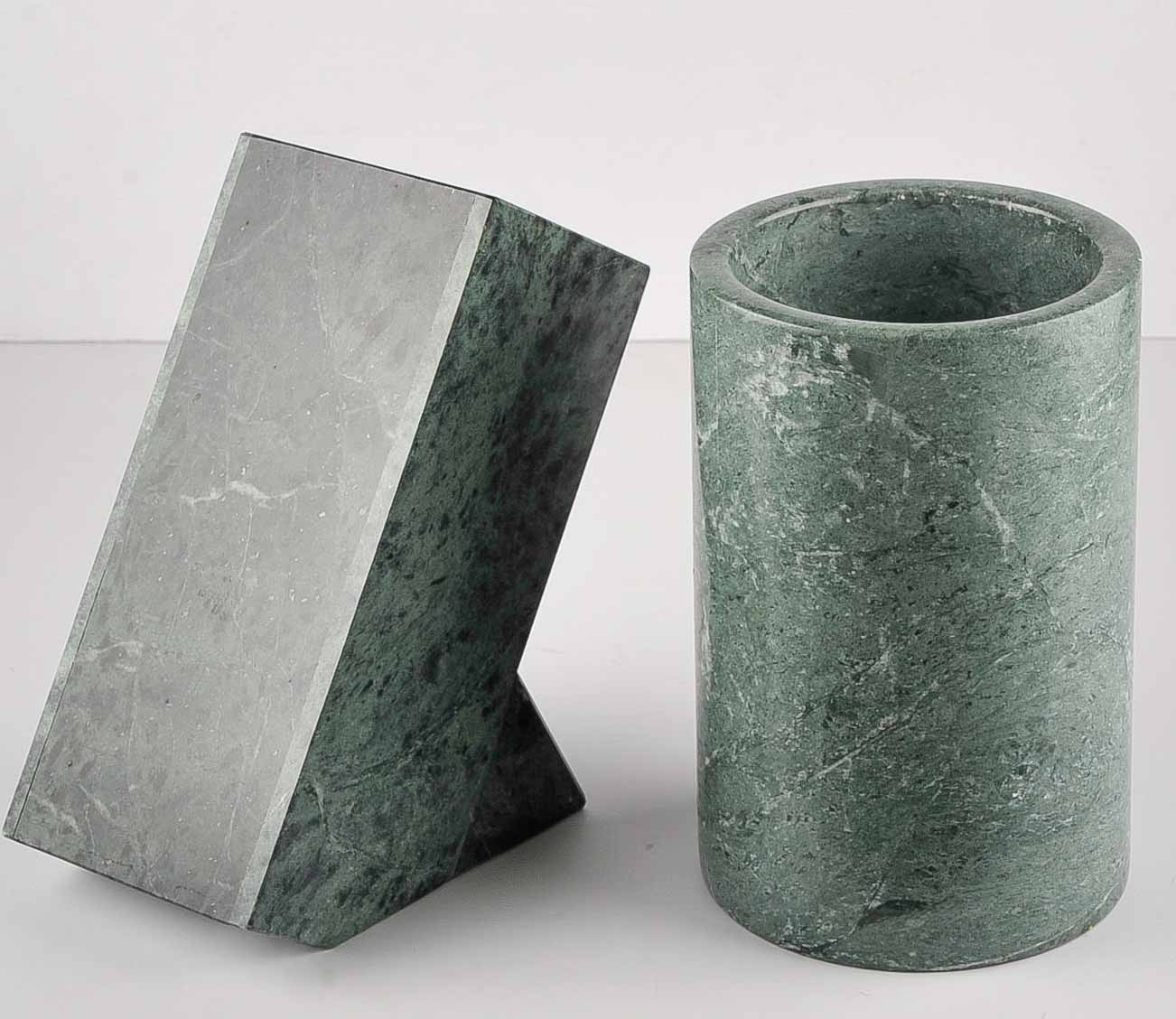 Green Stone Kitchen Items