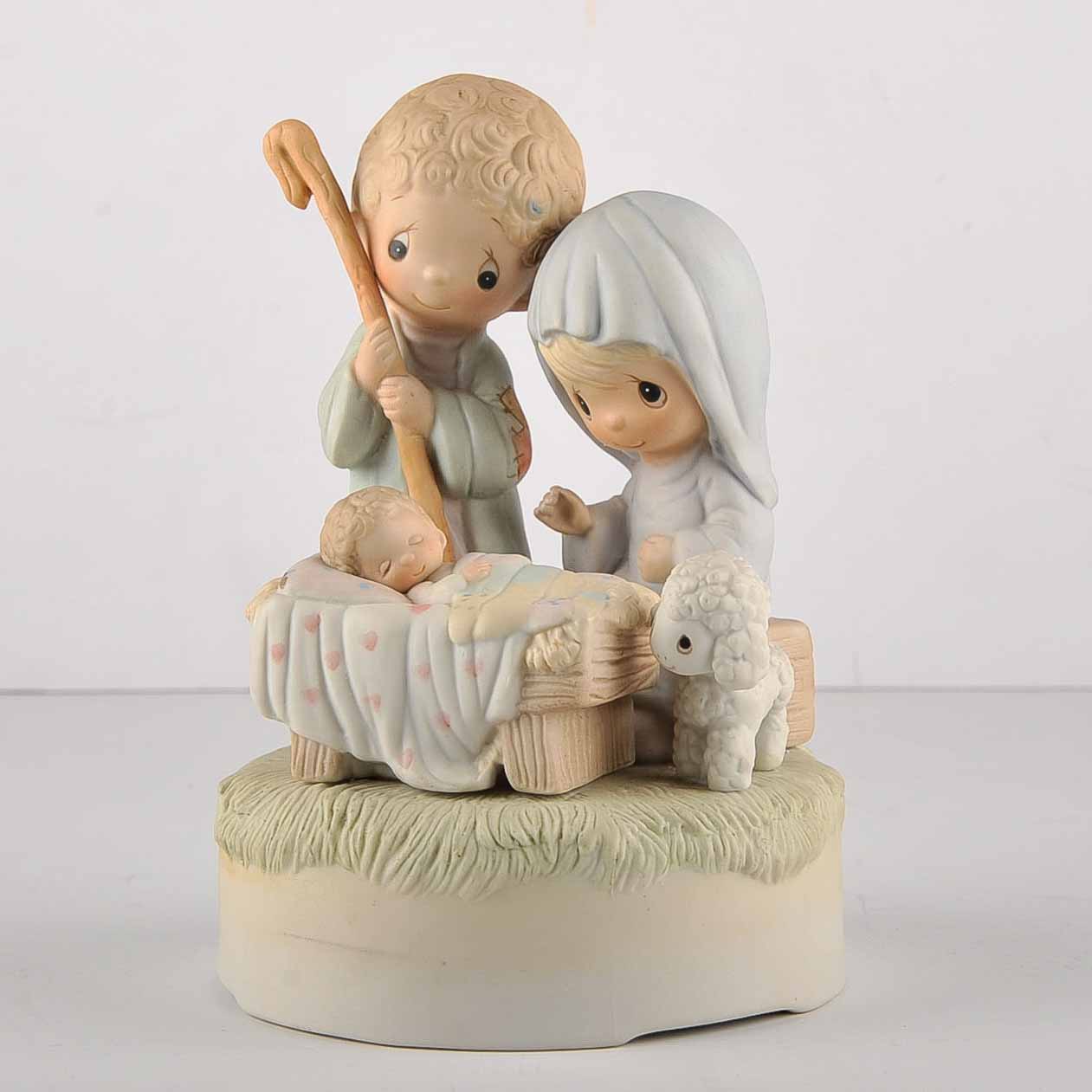 Trio of Precious Moments Figurines
