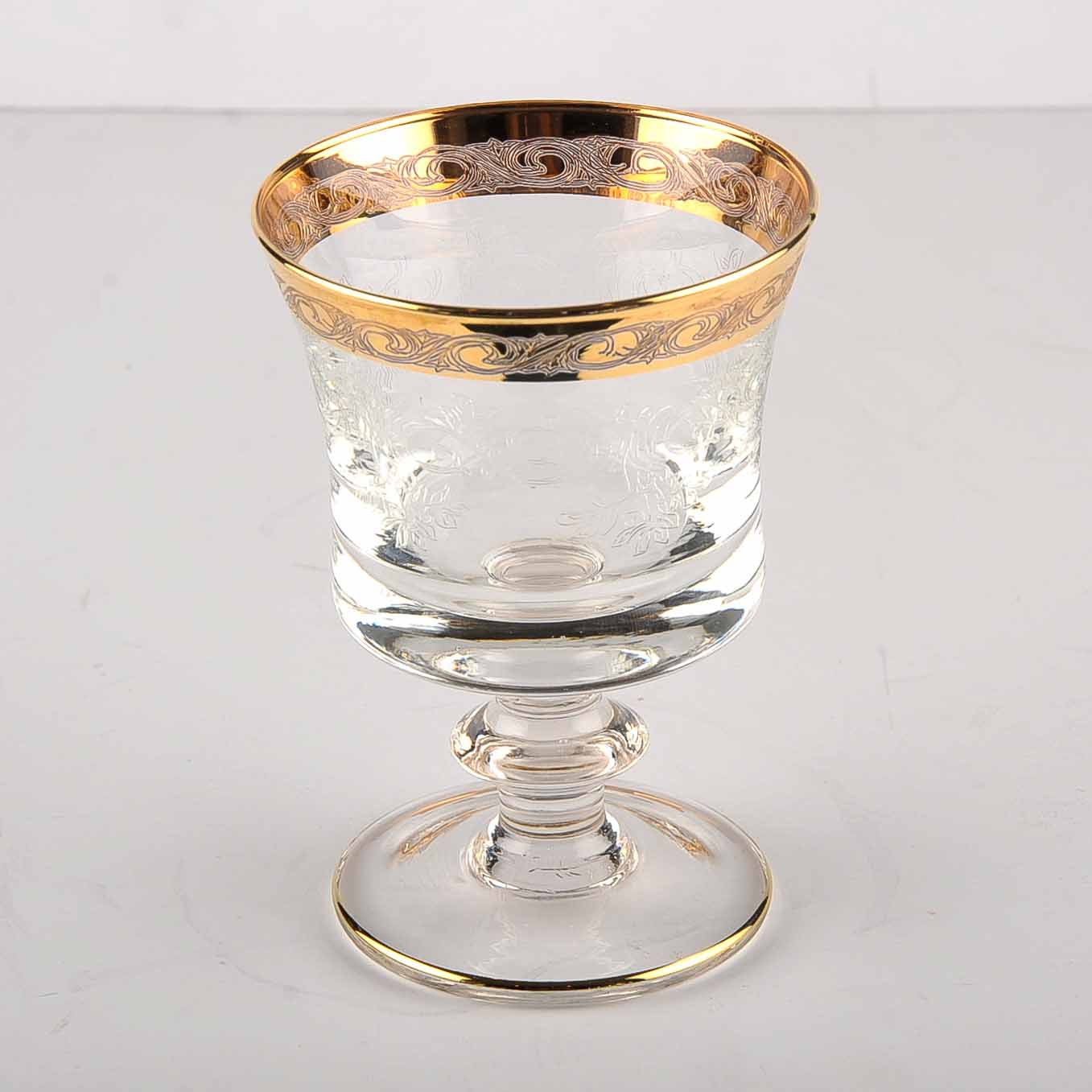 Crystal Cordial and Sherry Glasses