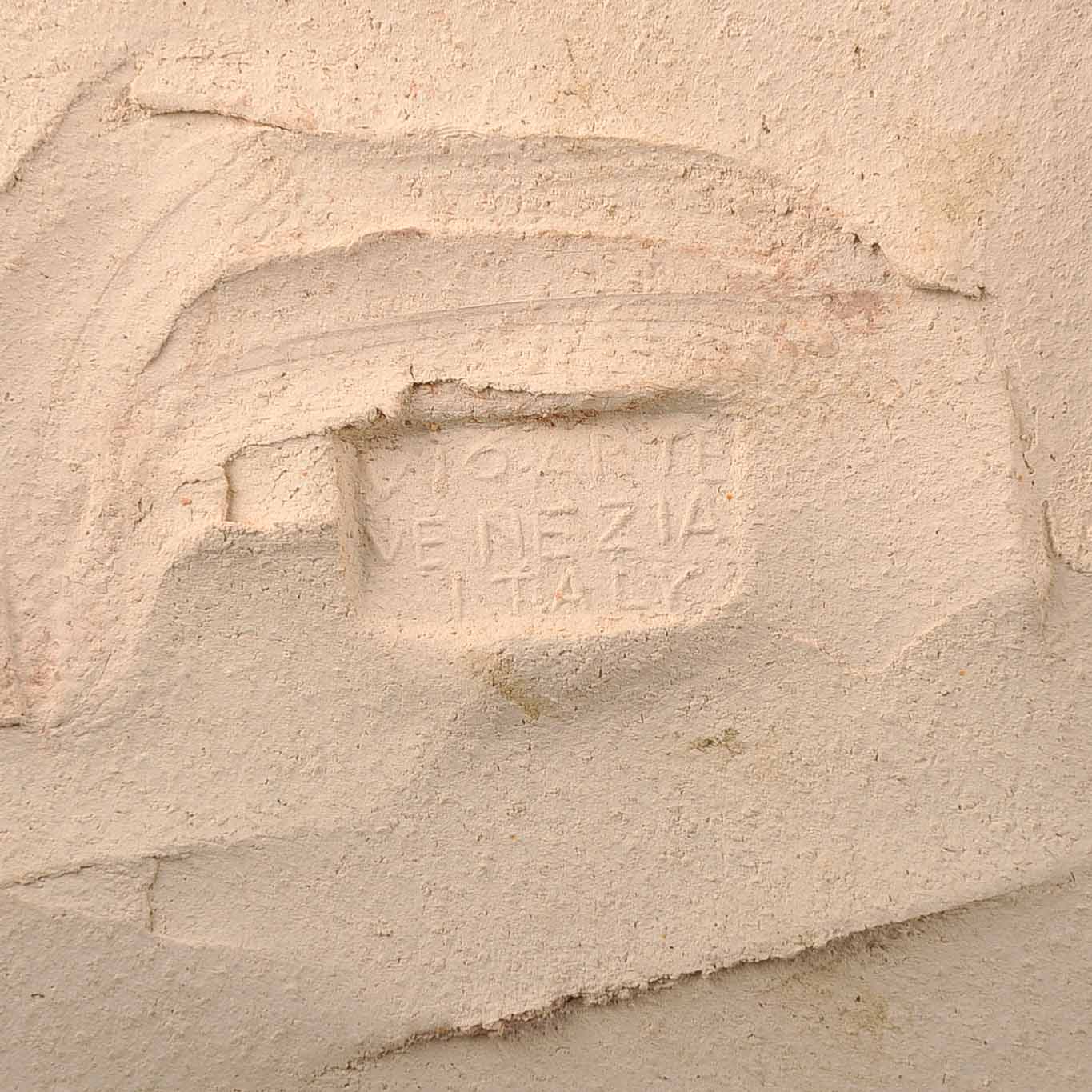 Trio of Ceramic Cherub Wall Sculptures