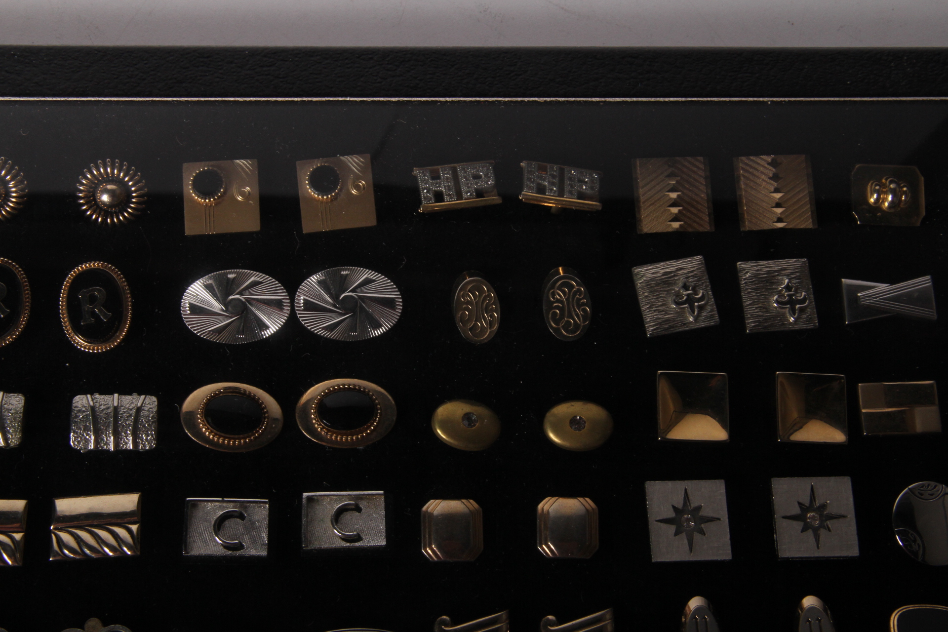 Thirty-six Pair of Vintage Cufflinks in Presentation Box