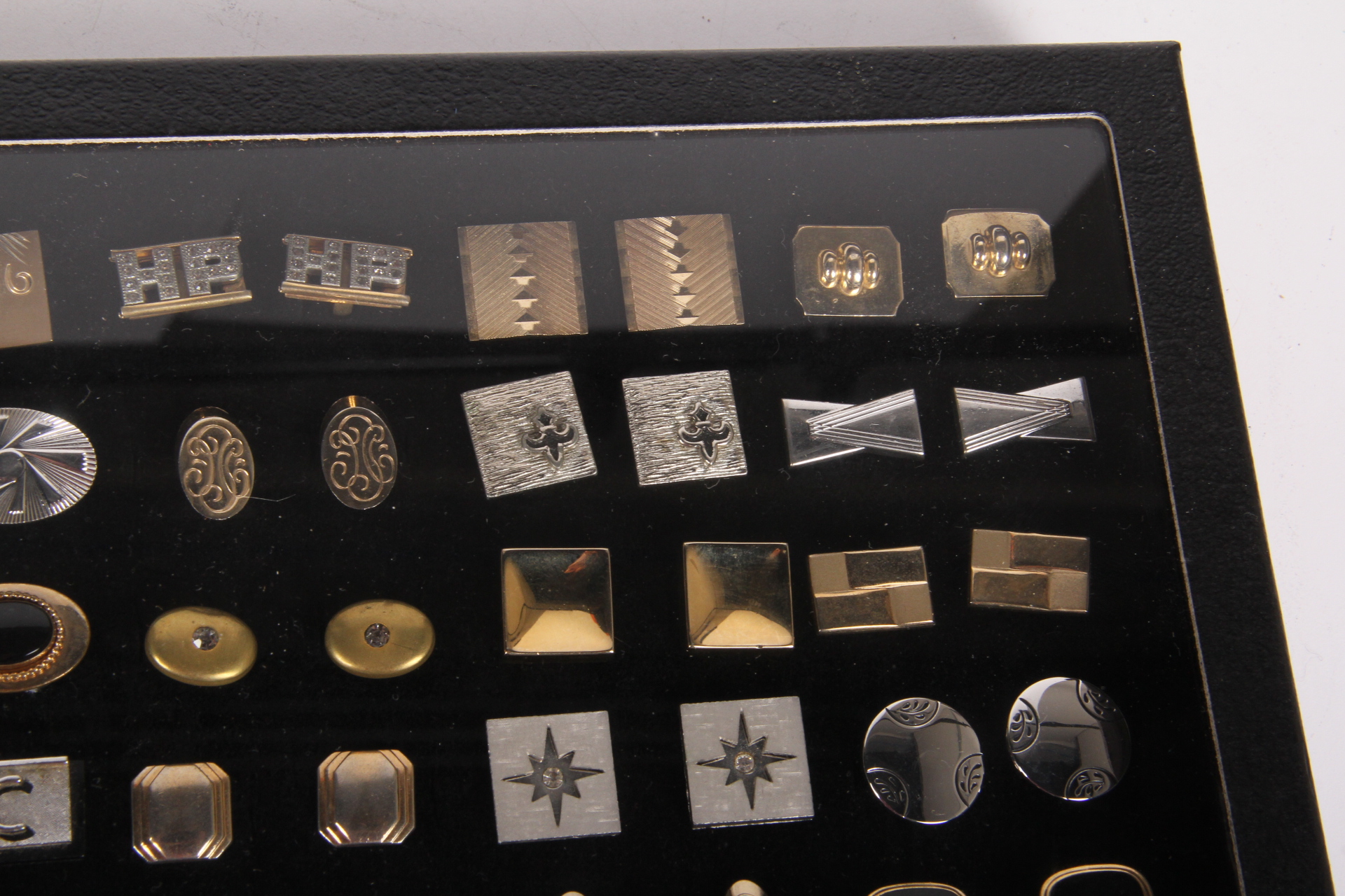 Thirty-six Pair of Vintage Cufflinks in Presentation Box