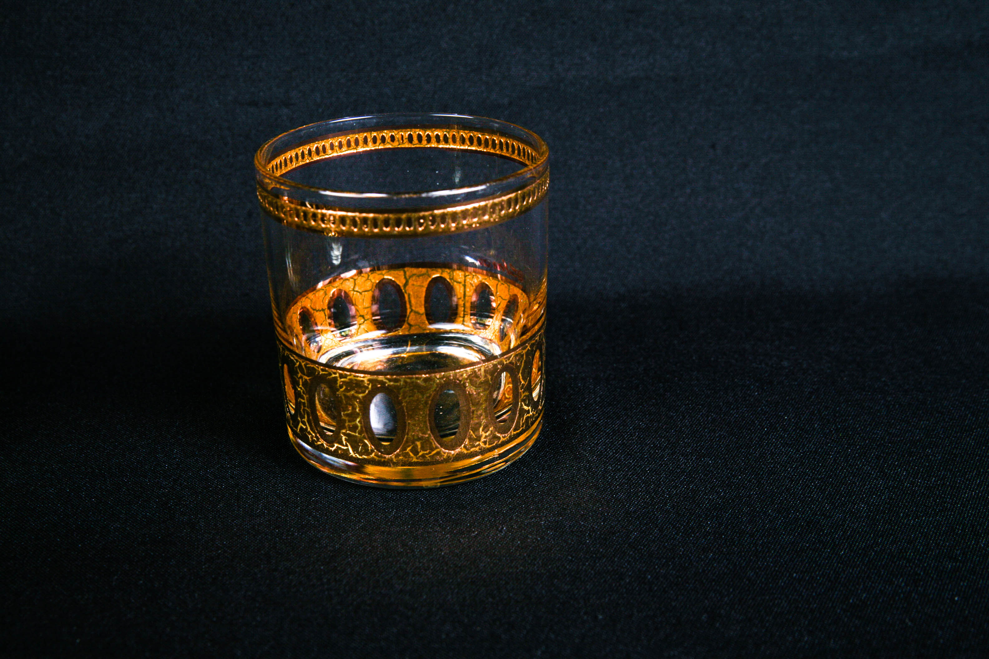 Set of Five Mid Century Modern Culver Hi Ball Glasses