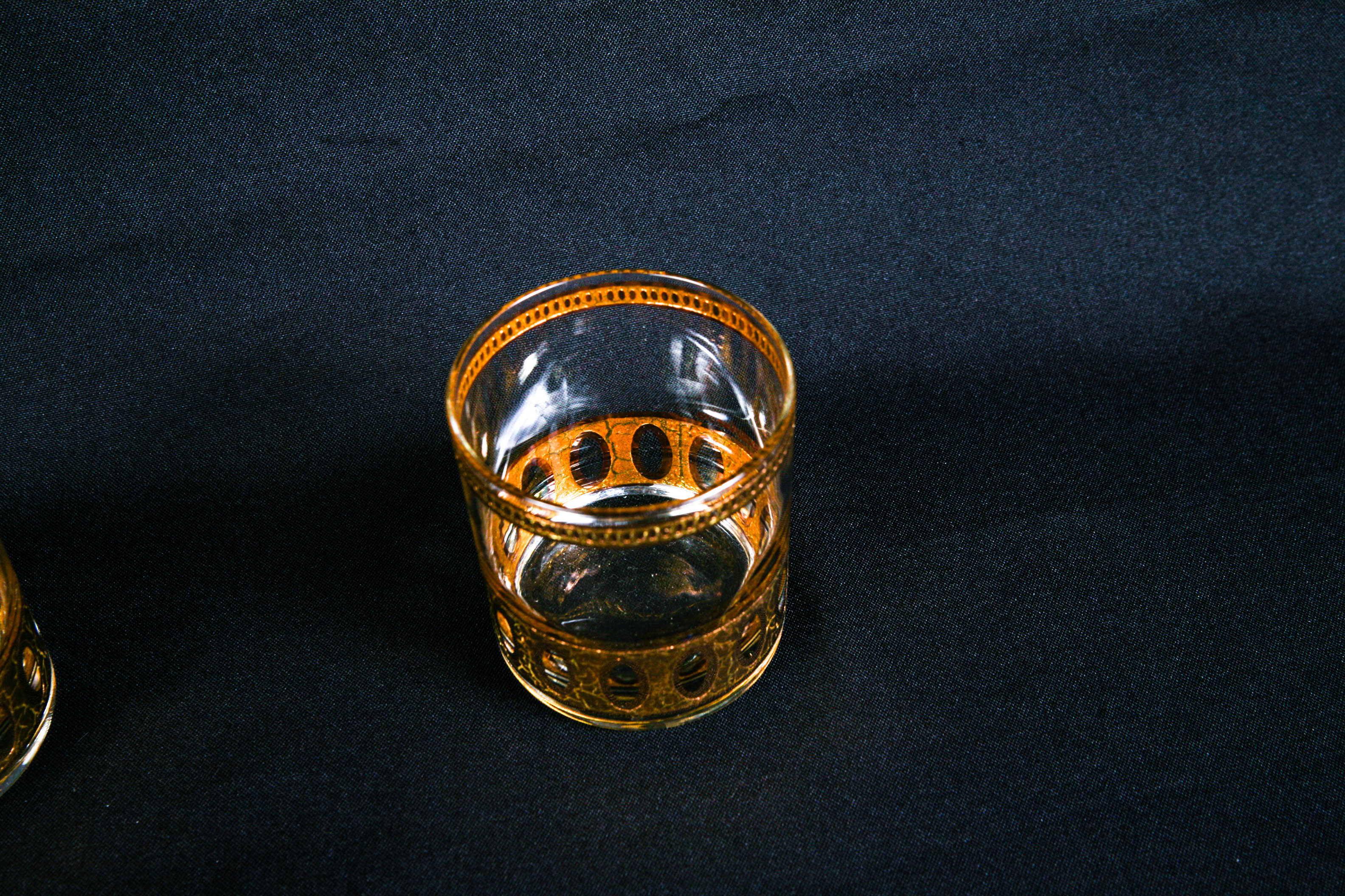 Set of Five Mid Century Modern Culver Hi Ball Glasses