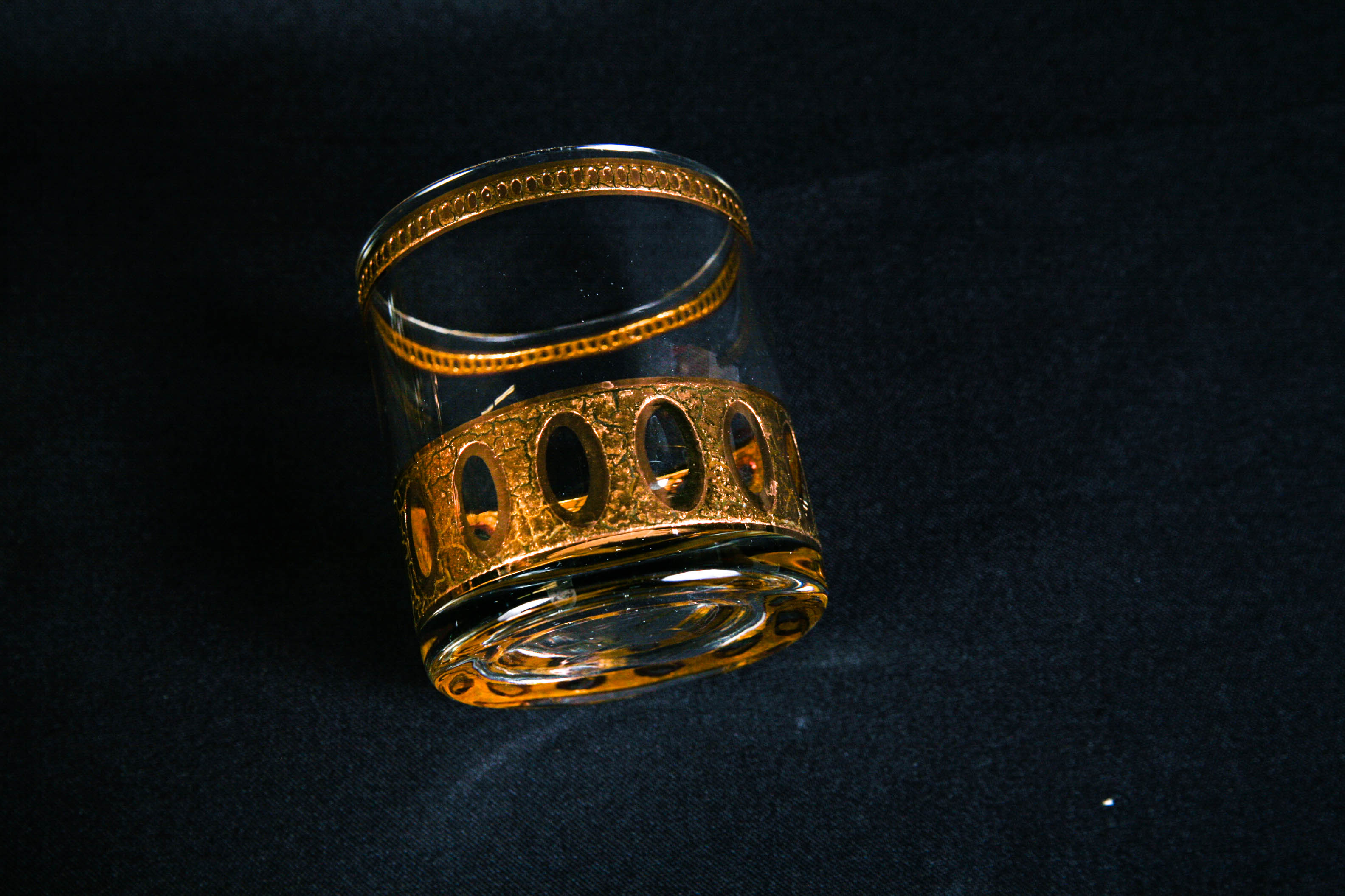 Set of Five Mid Century Modern Culver Hi Ball Glasses