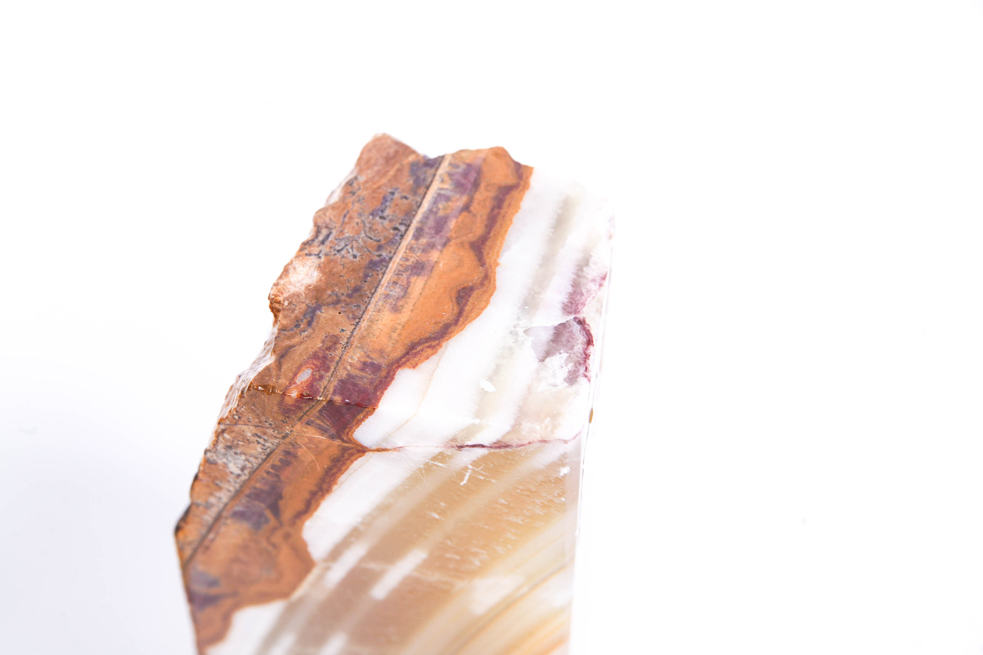 Solid Alabaster Stone Bookends