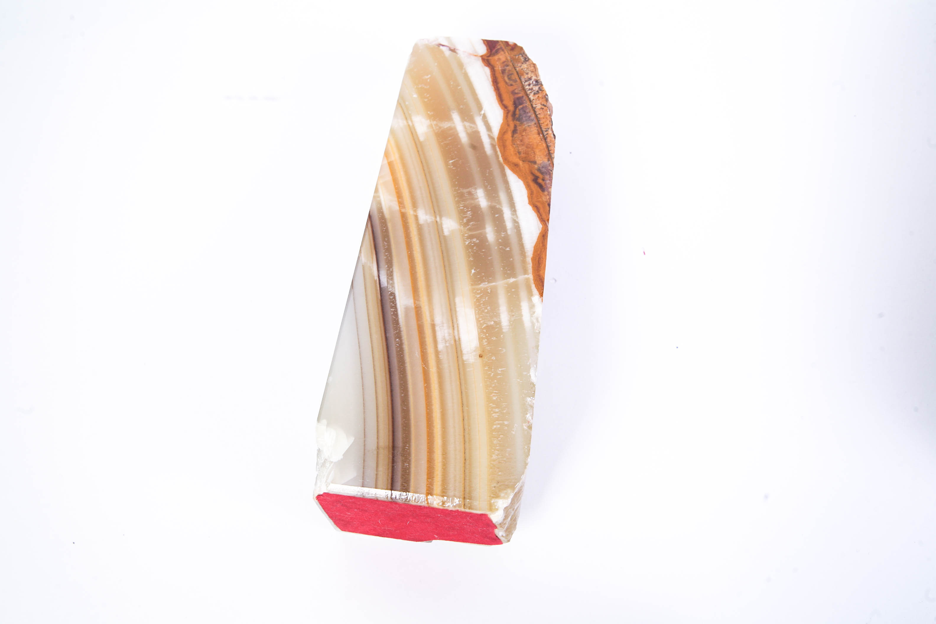 Solid Alabaster Stone Bookends