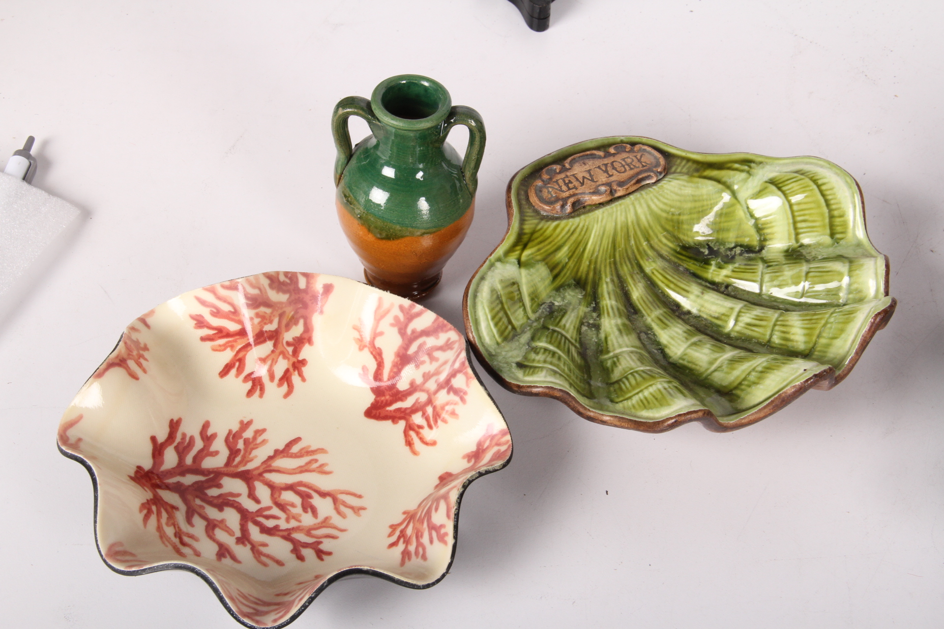 Collection of Colorful Ceramic Serving Pieces