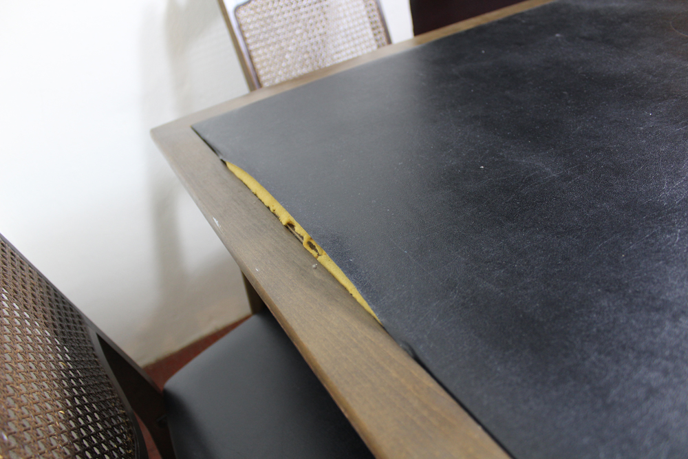 Stakmore Folding Card Table and Set of Four Chairs