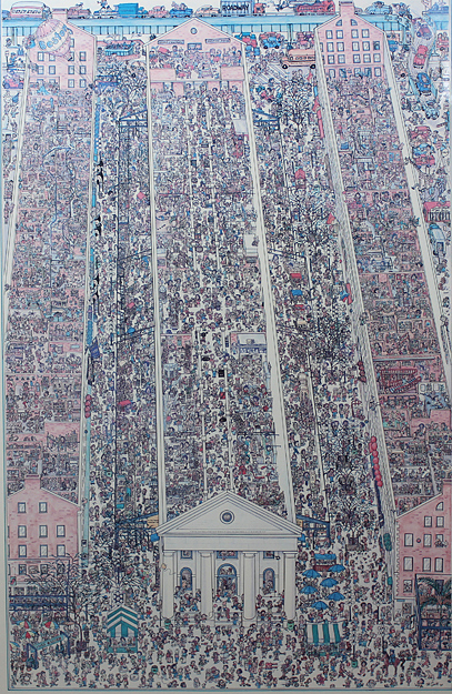 Faneuil Hall Marketplace Framed Poster