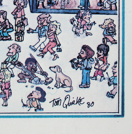 Faneuil Hall Marketplace Framed Poster