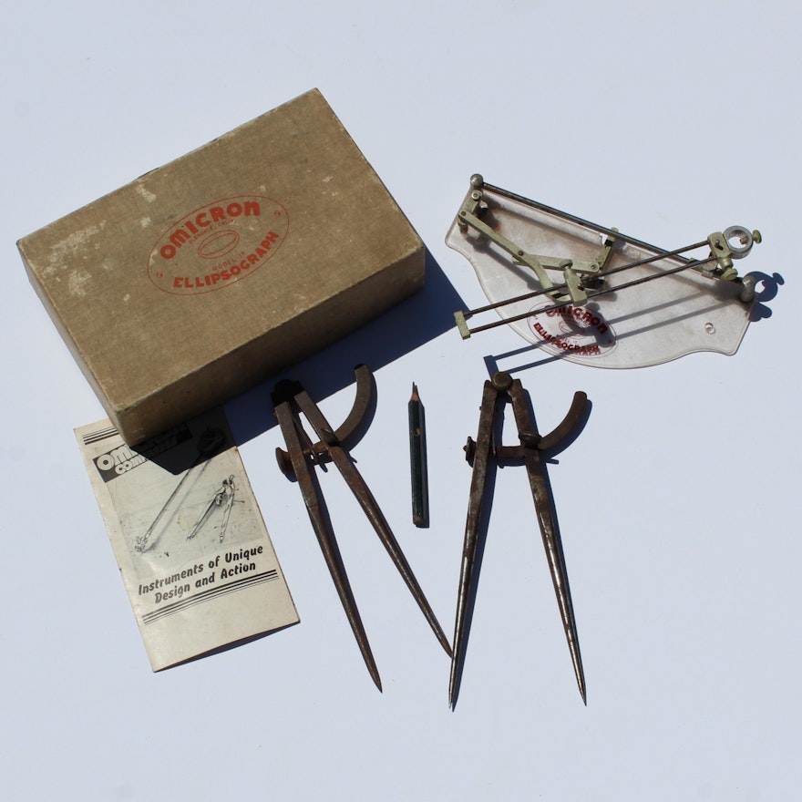 Vintage Drafting Tools