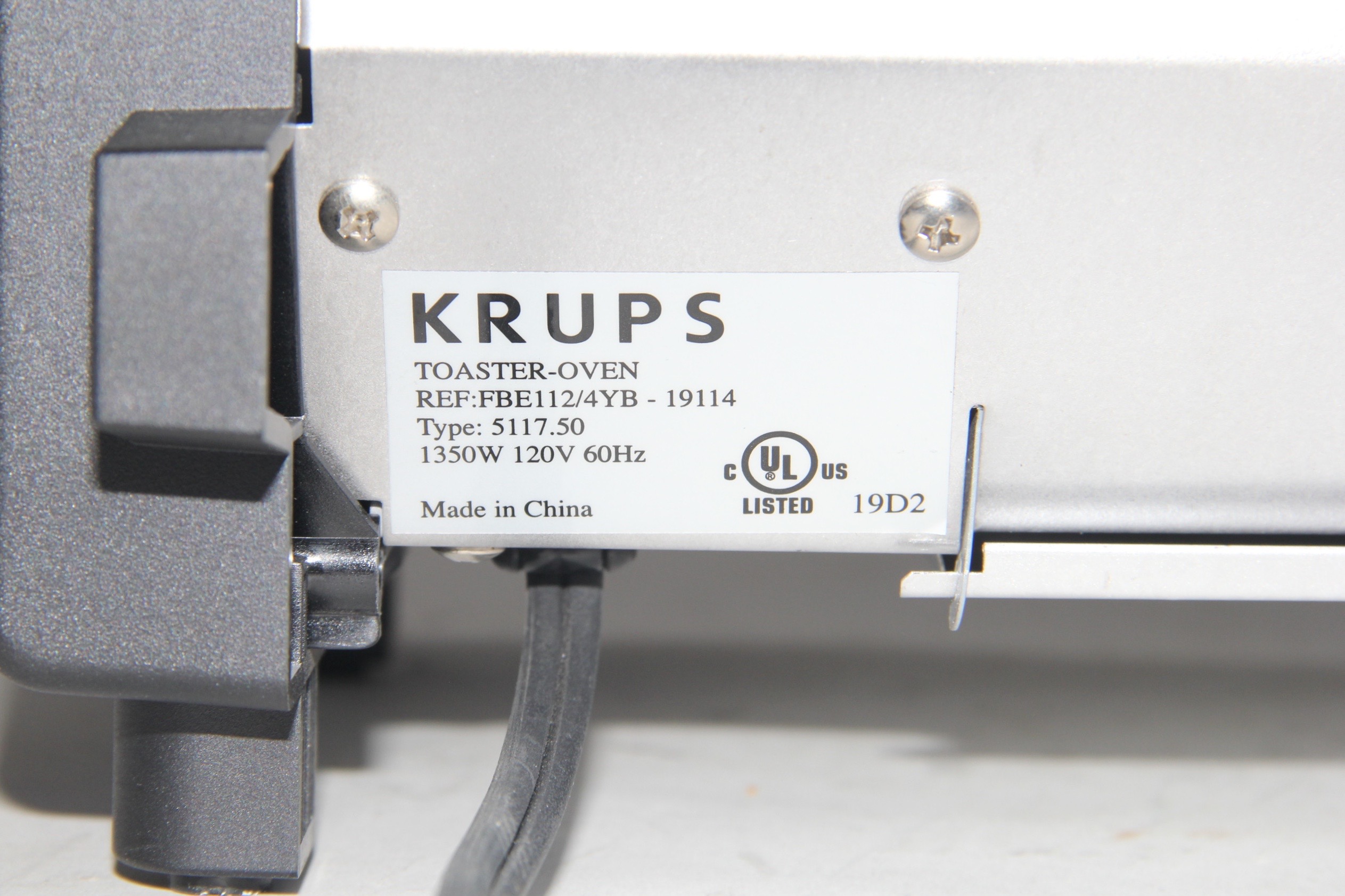 Krups Convection Toaster Oven