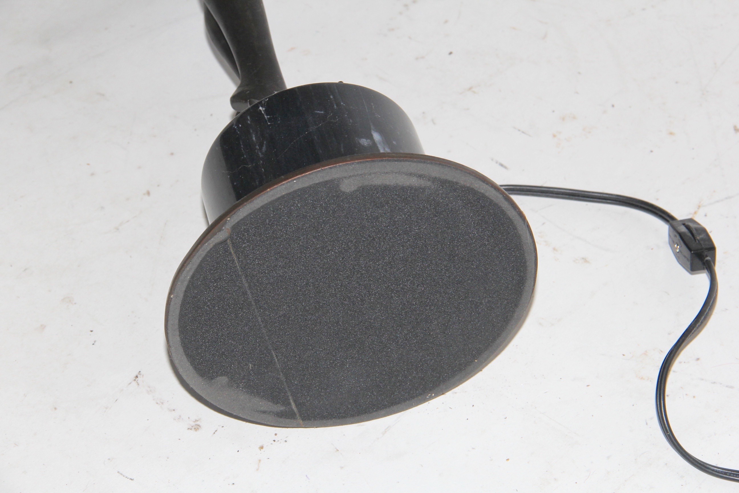 Art Deco-Style Bronze Table Lamp