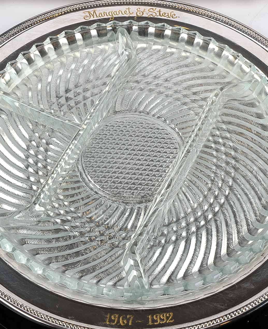 Collection of Silver Plate and Glass Tableware