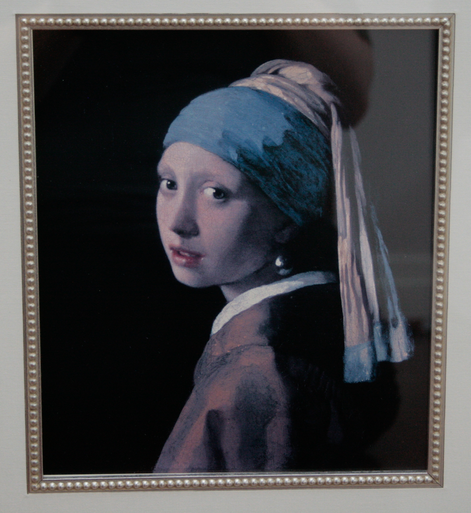 Pair of Framed Vermeer Prints