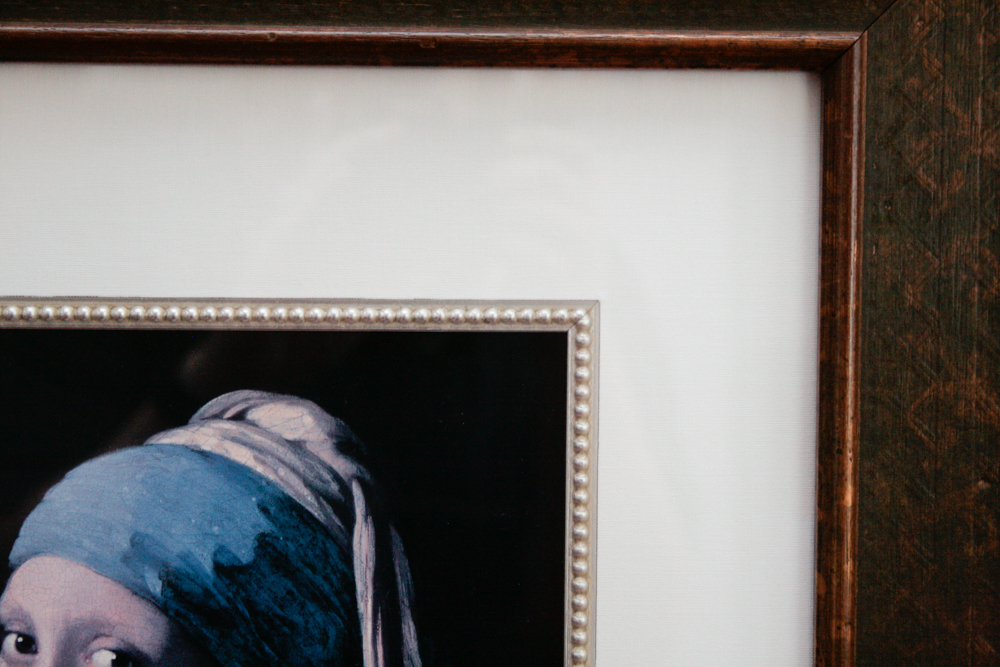 Pair of Framed Vermeer Prints