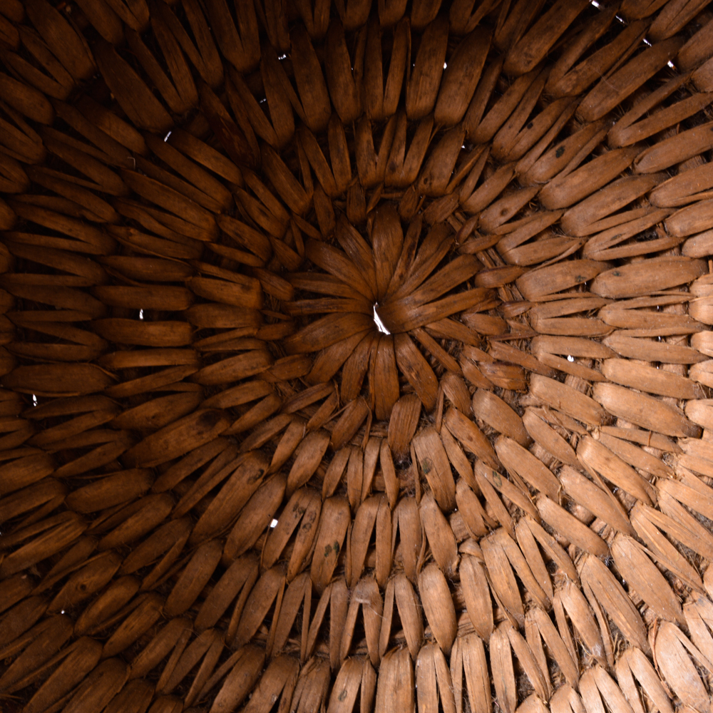 Small 19th C. Handmade Native American Woven Basket