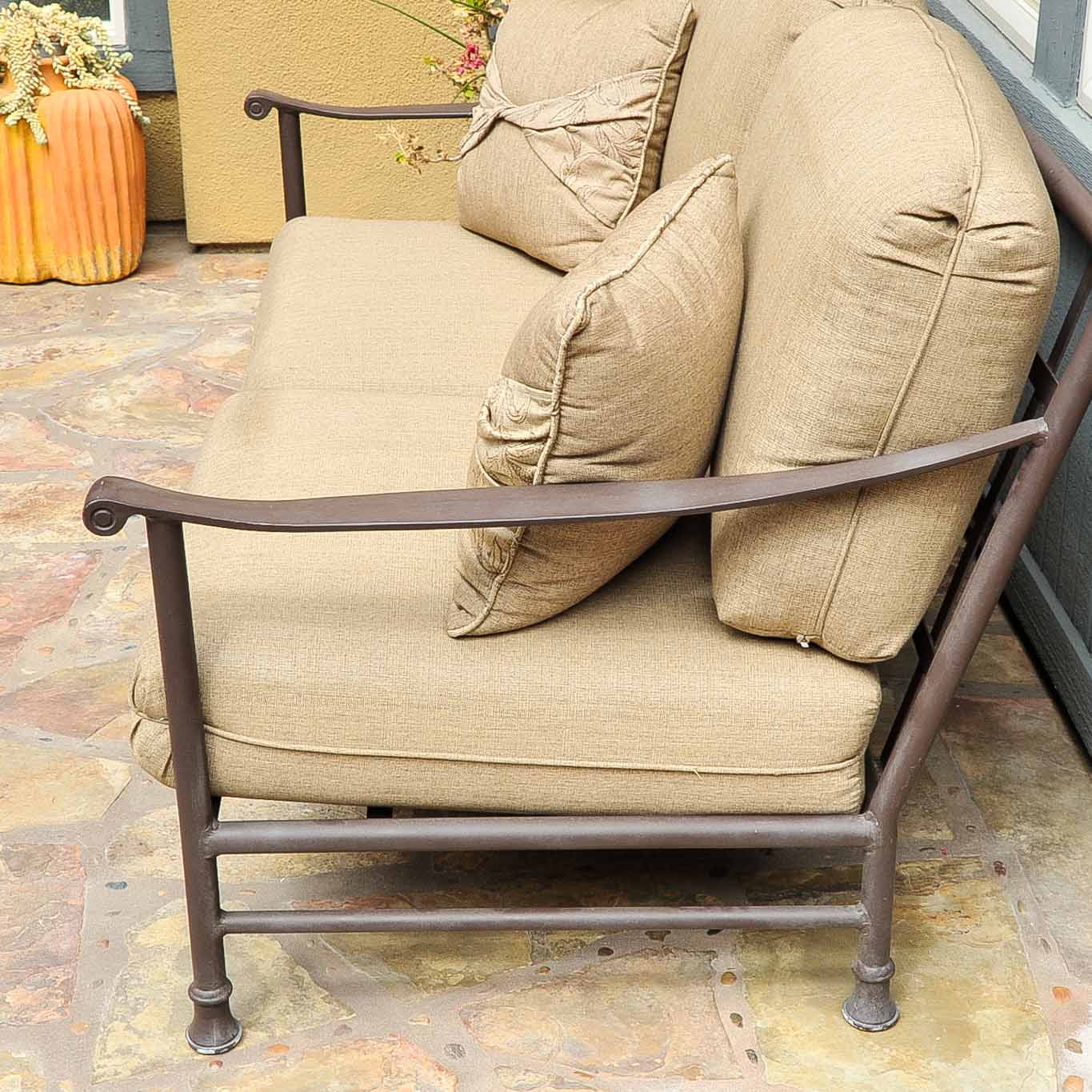 Outdoor Cast Iron Loveseat