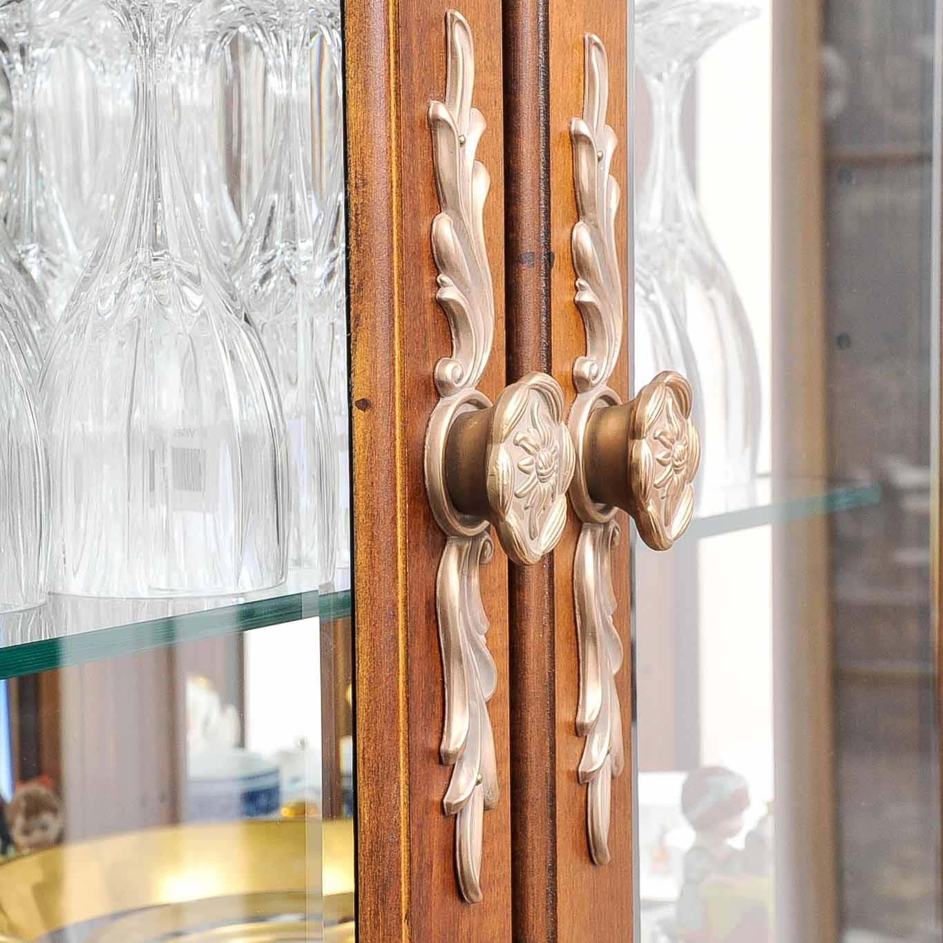 American Drew Bob Mackie Breakfront China Cabinet