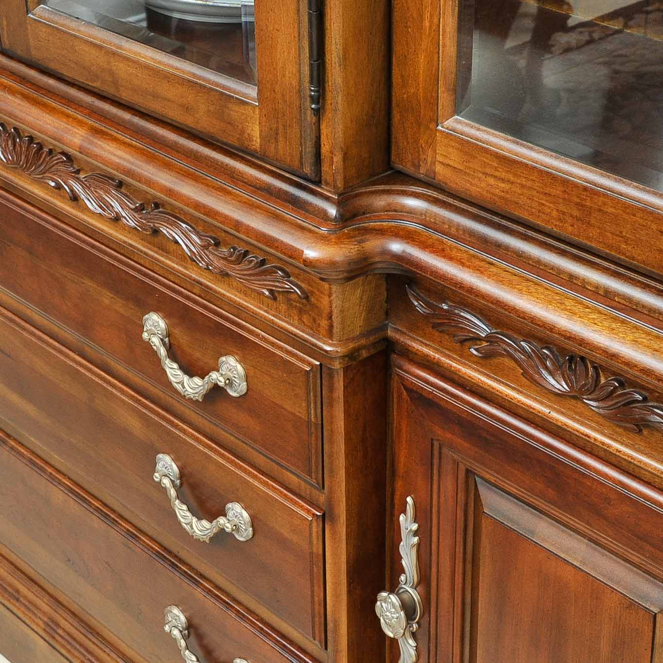 American Drew Bob Mackie Breakfront China Cabinet