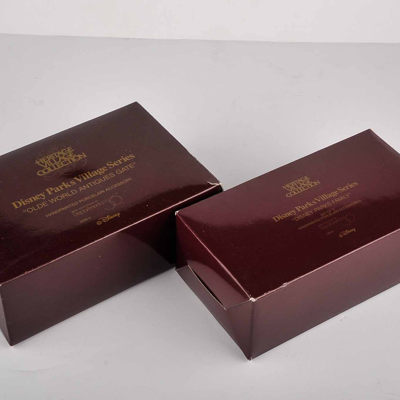 Dept 56 Disney Parks Village Porcelain Figurines