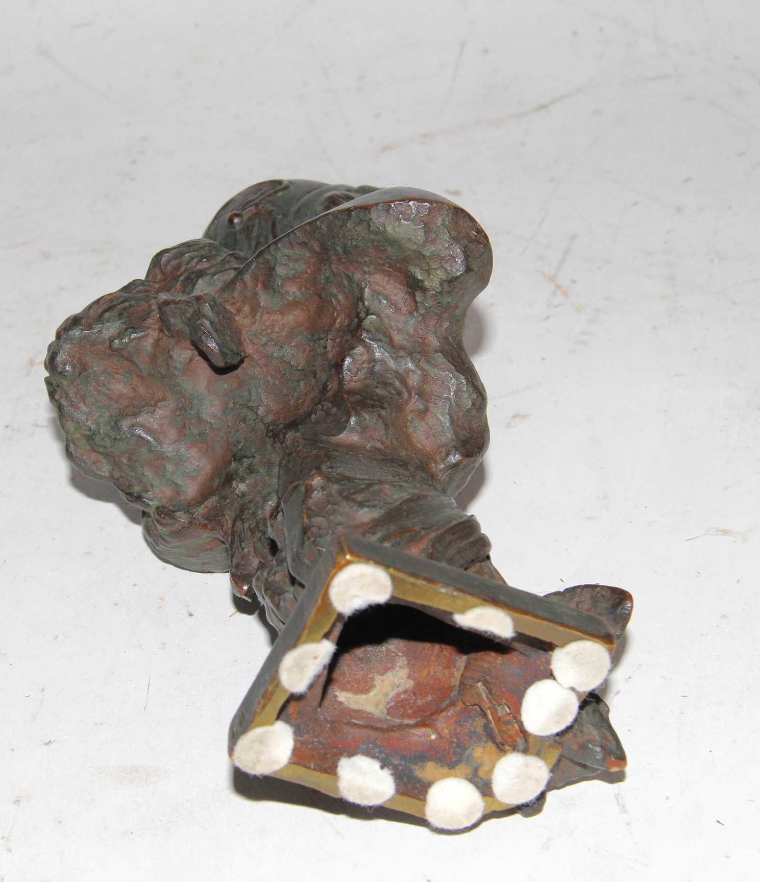 Bronze Bust Sculpture of a Woman