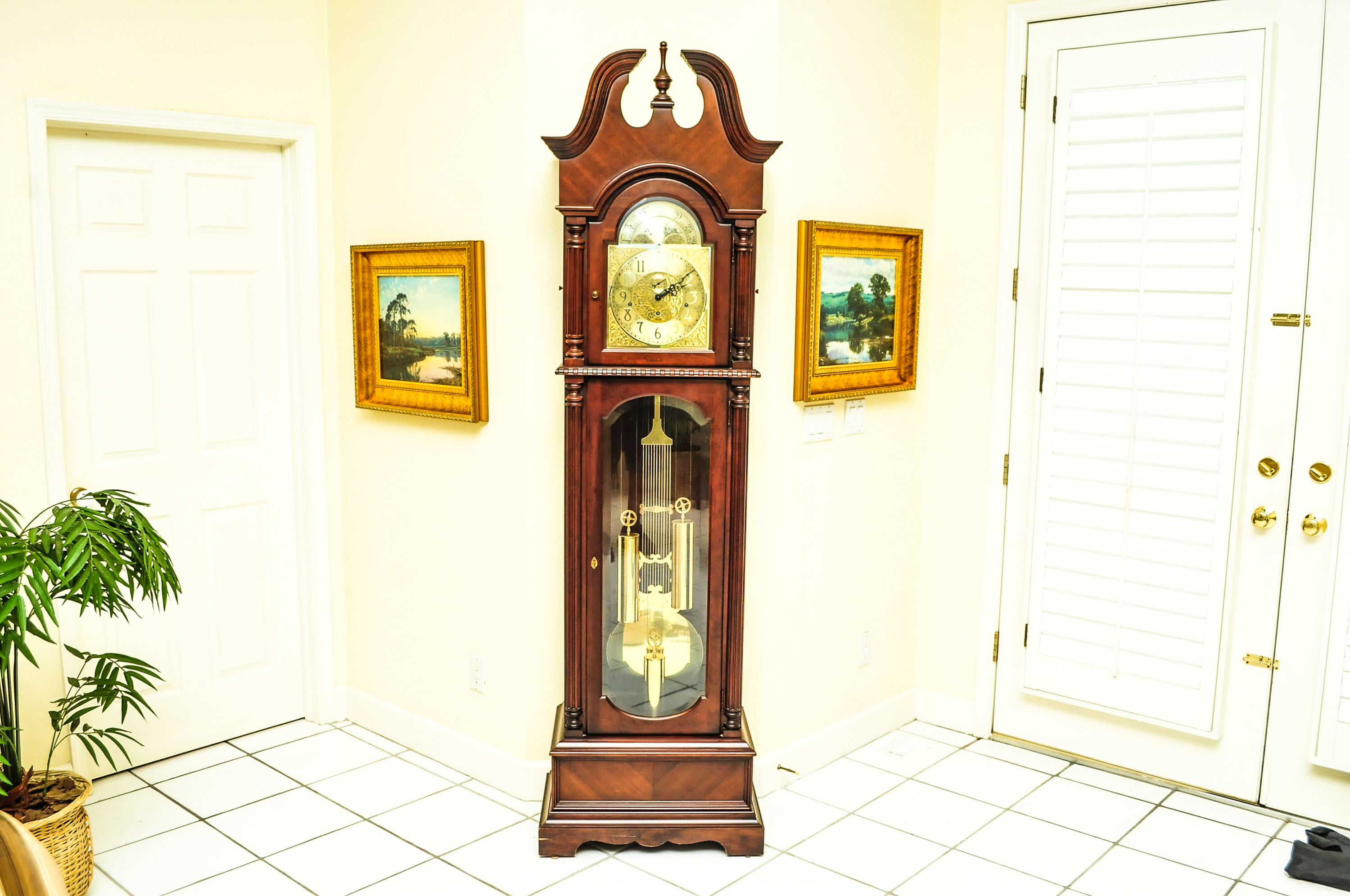 Vintage Ridgeway Grandfather Clock