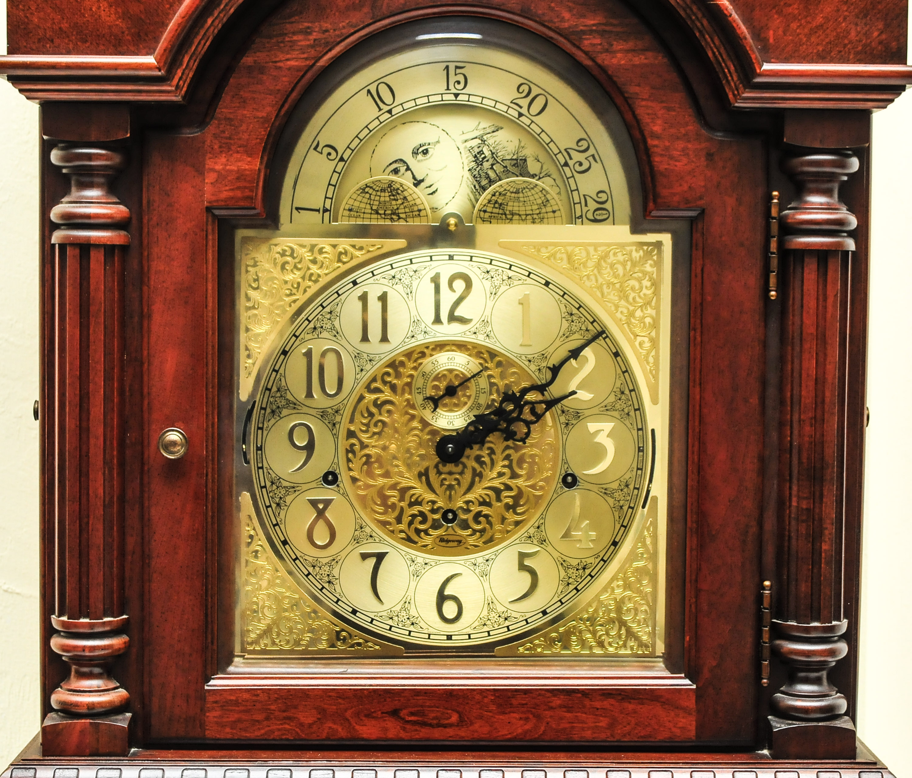 Vintage Ridgeway Grandfather Clock