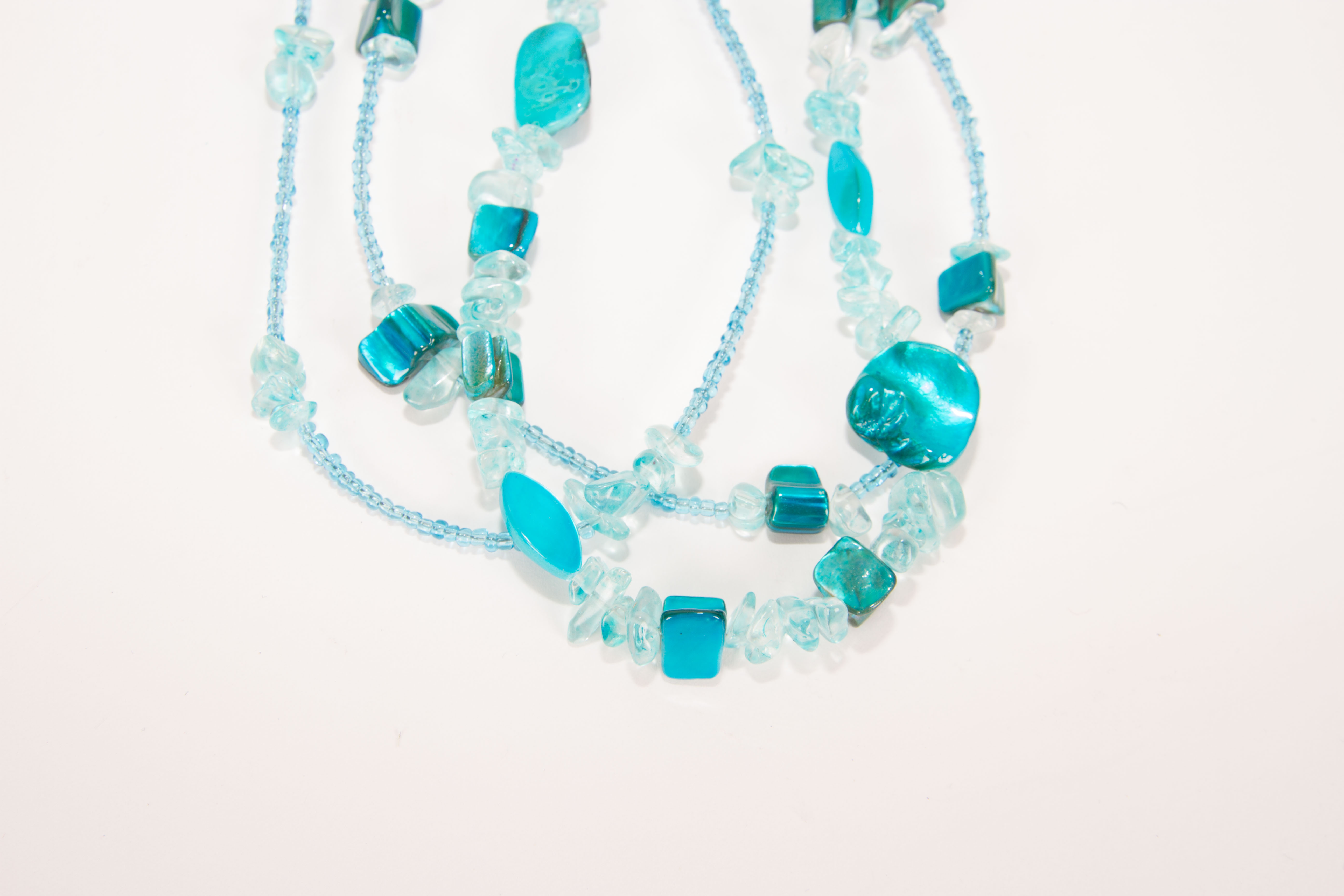 Trio of Beaded Costume Necklaces