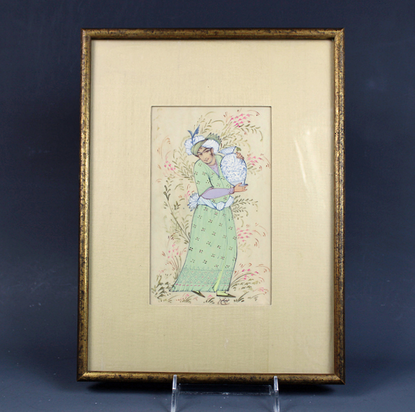 Signed Persian Miniature Painting