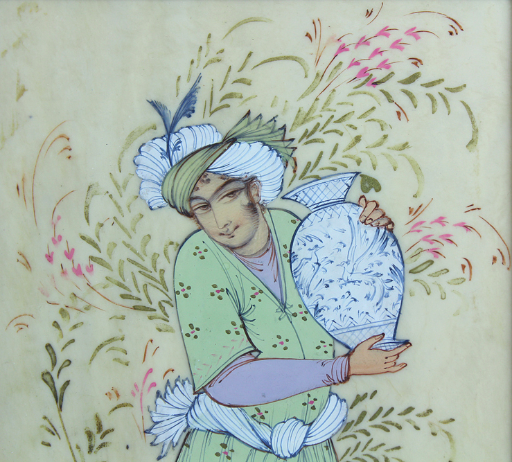 Signed Persian Miniature Painting