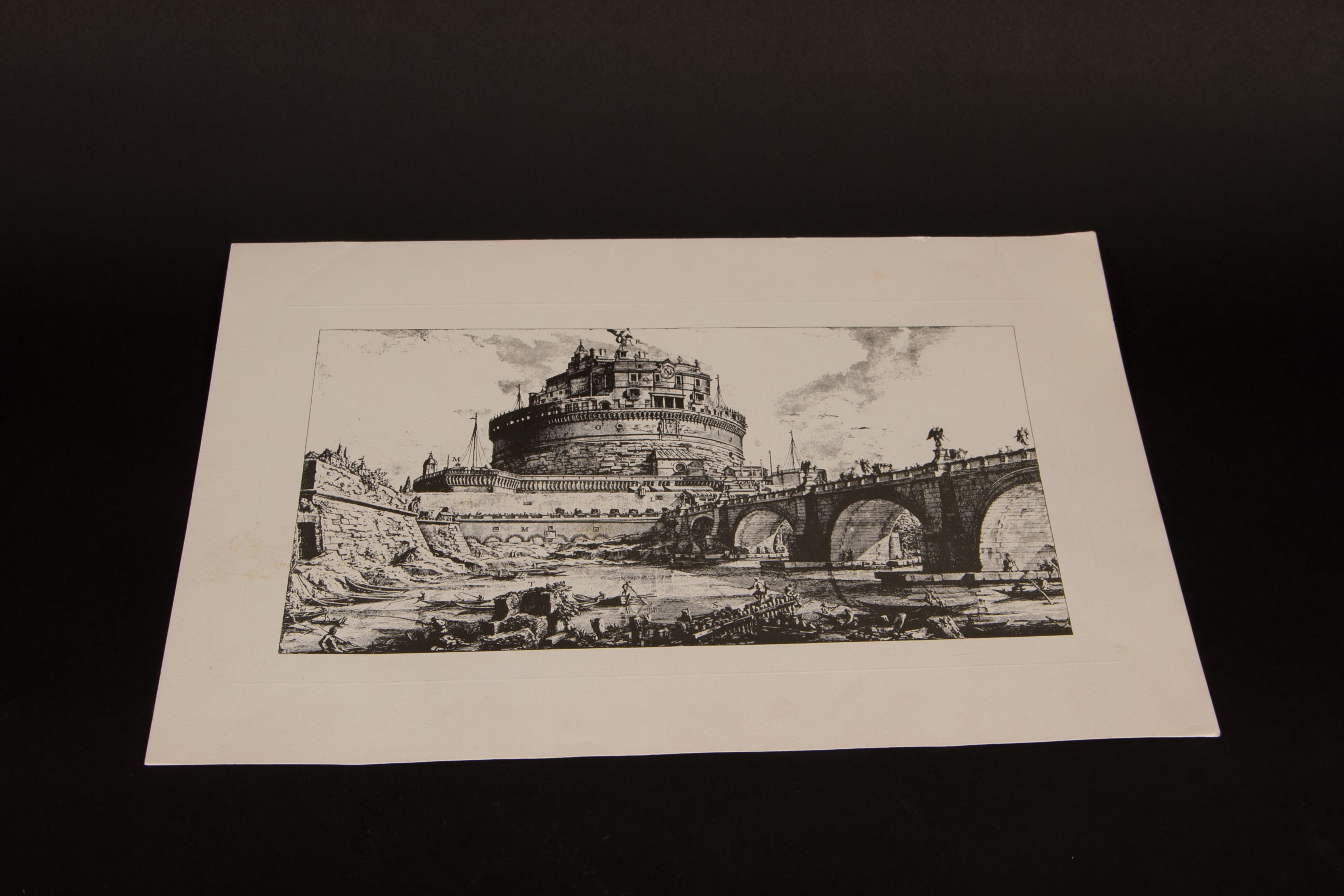 Trio of Offset Lithographs After Piranesi